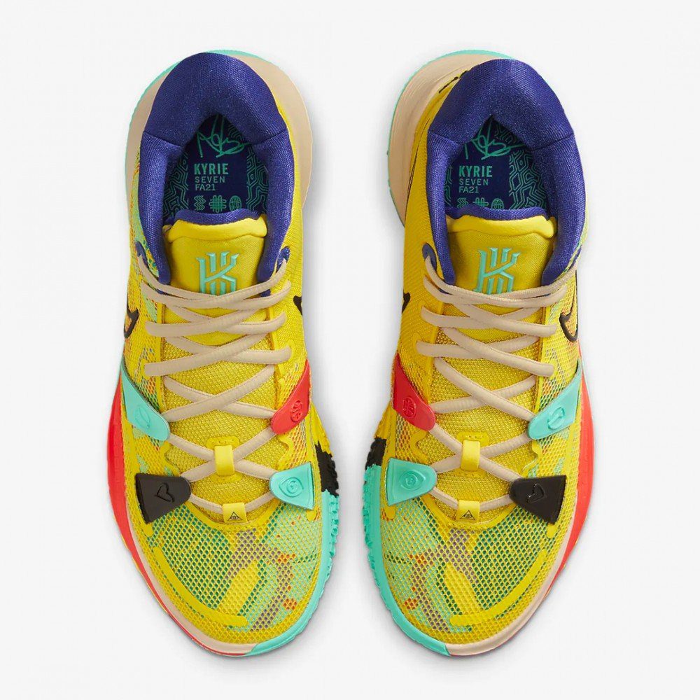 KYRIE 7 1 WORLD 1 PEOPLE YELLOW