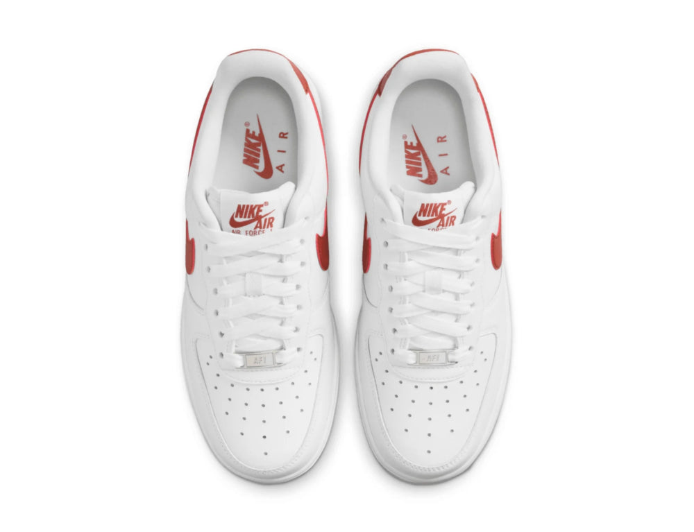 NİKE AIR FORCE 1 07 BEYAZ/KIRMIZI
