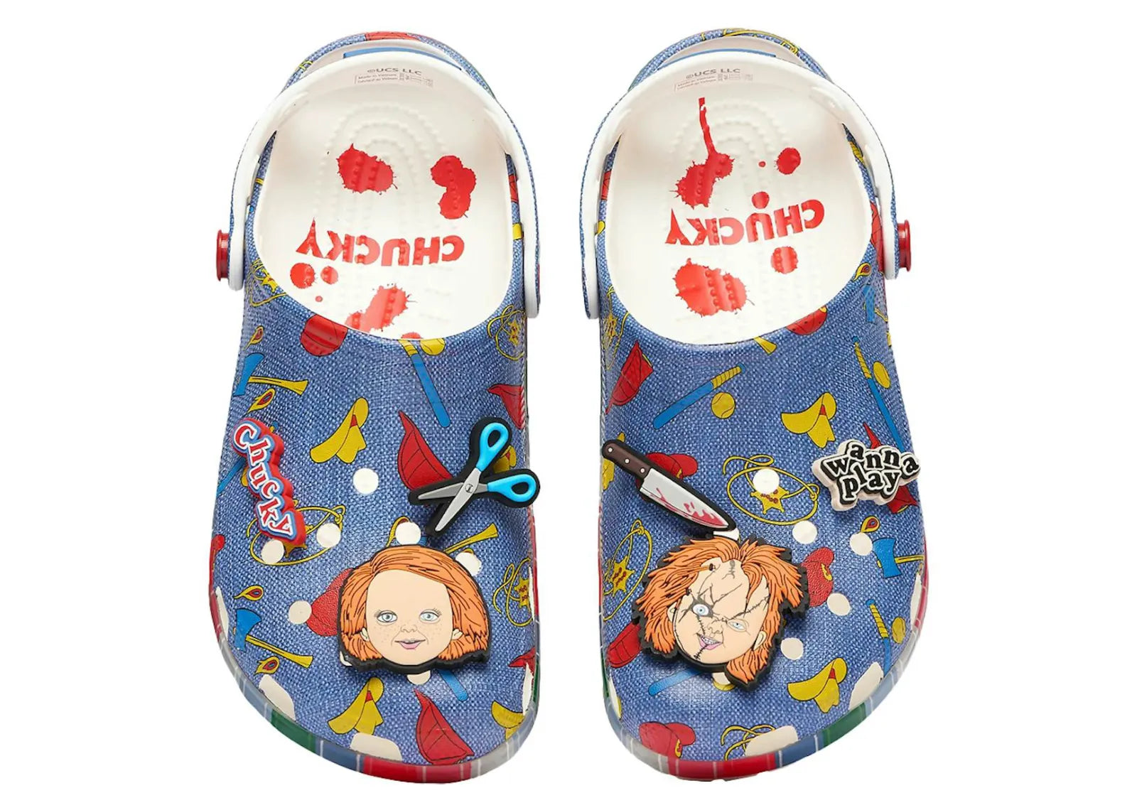 CROCS CLASSIC CLOG CHILD'S PLAY CHUCKY