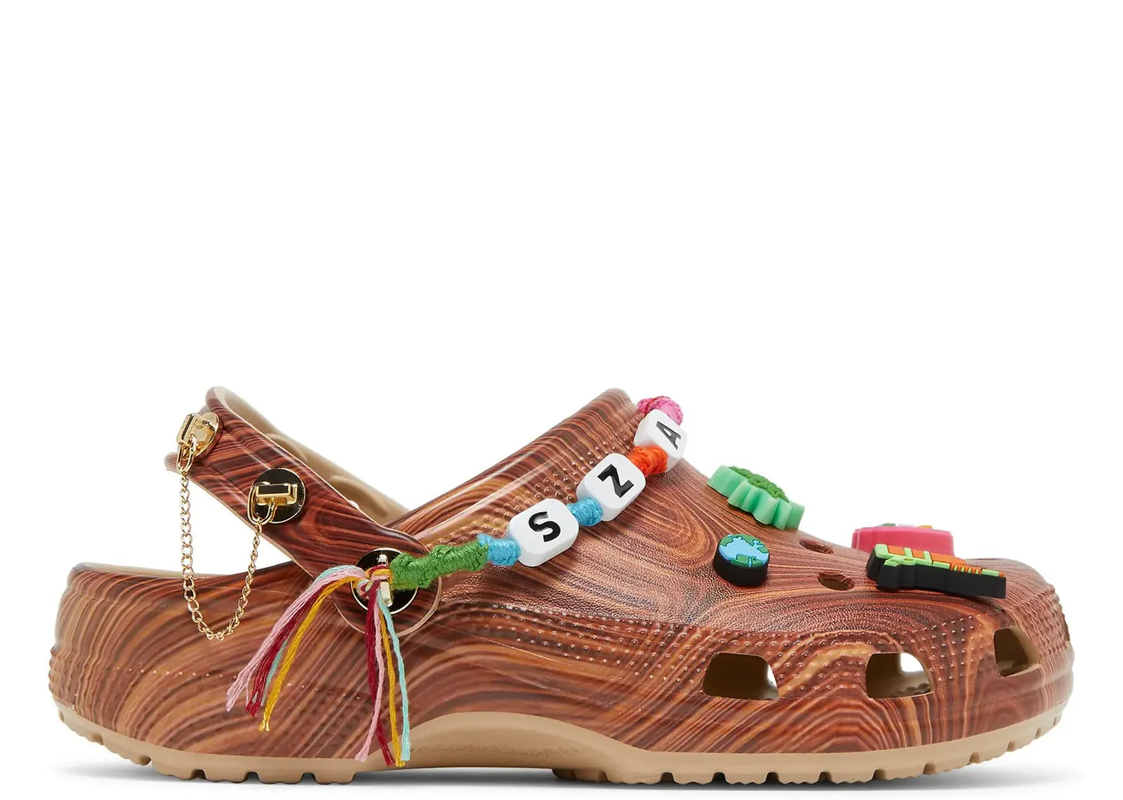 CROCS CLASSIC CLOG SZA WOOD GRAIN