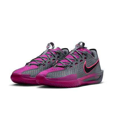 NİKE G.T. CUT 3 SMOKE GREY/HOT FUCHSIA