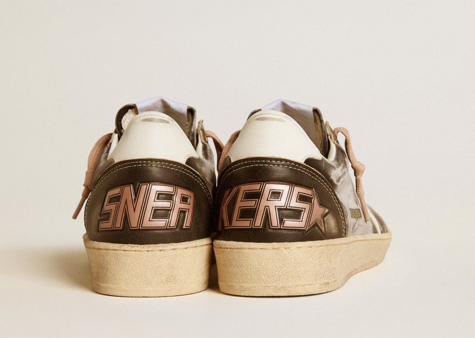 GOLDEN GOOSE BALL-STAR BLACK VELVET BLACK WHITE LEATHER (W)