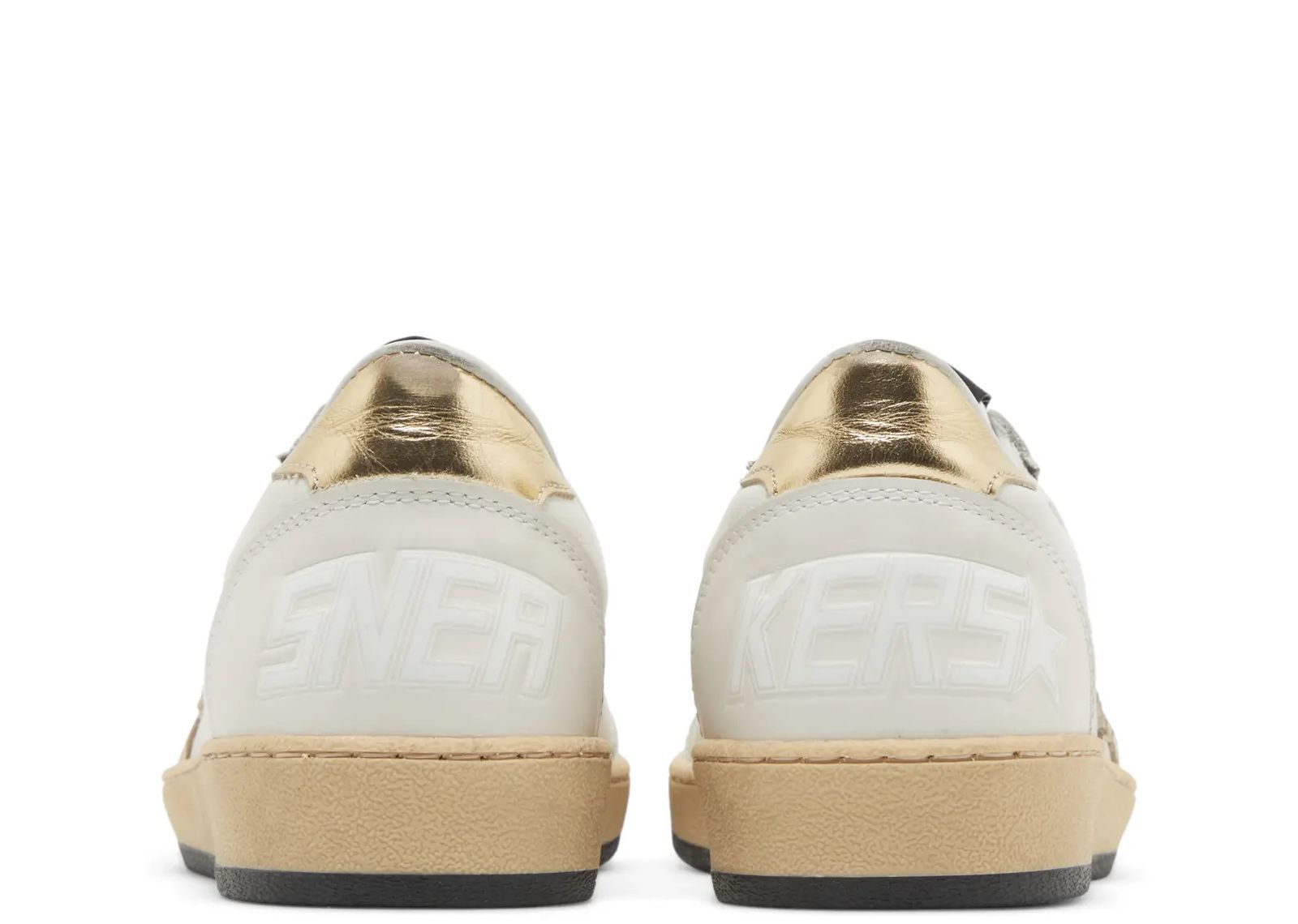 GOLDEN GOOSE BALL-STAR GOLD STAR GOLD HEEL (W)