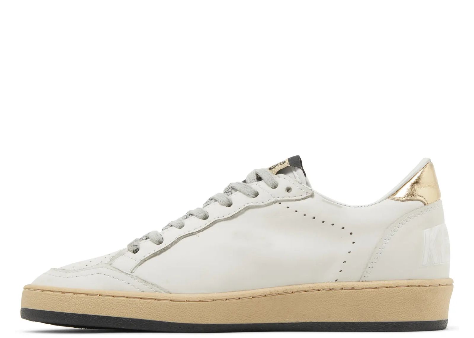 GOLDEN GOOSE BALL-STAR GOLD STAR GOLD HEEL (W)