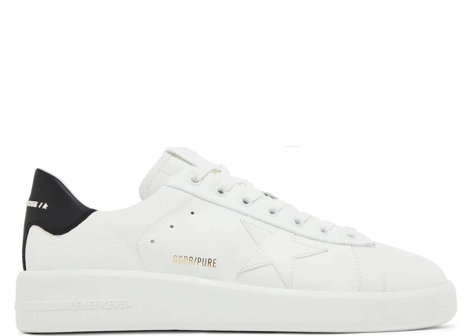 GOLDEN GOOSE PURESTAR WHITE BLACK