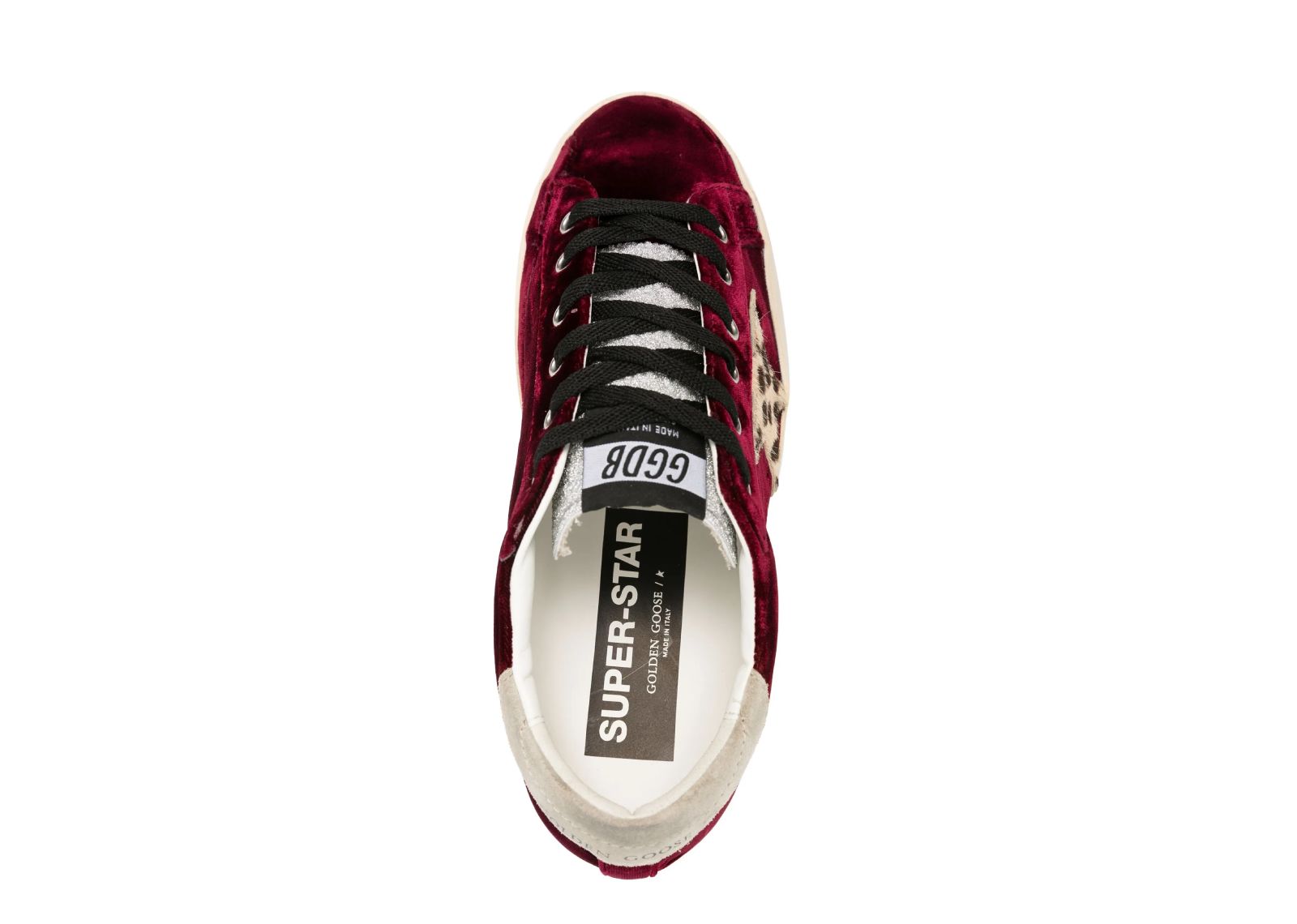 GOLDEN GOOSE SUPER-STAR RUBY RED VELVET (W)