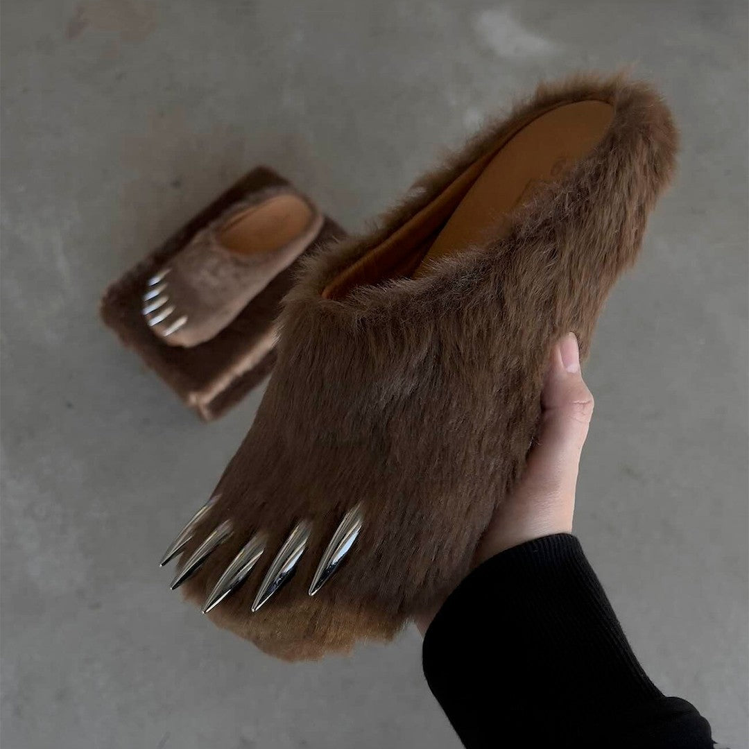 BROWN BEAR CLAW MULES