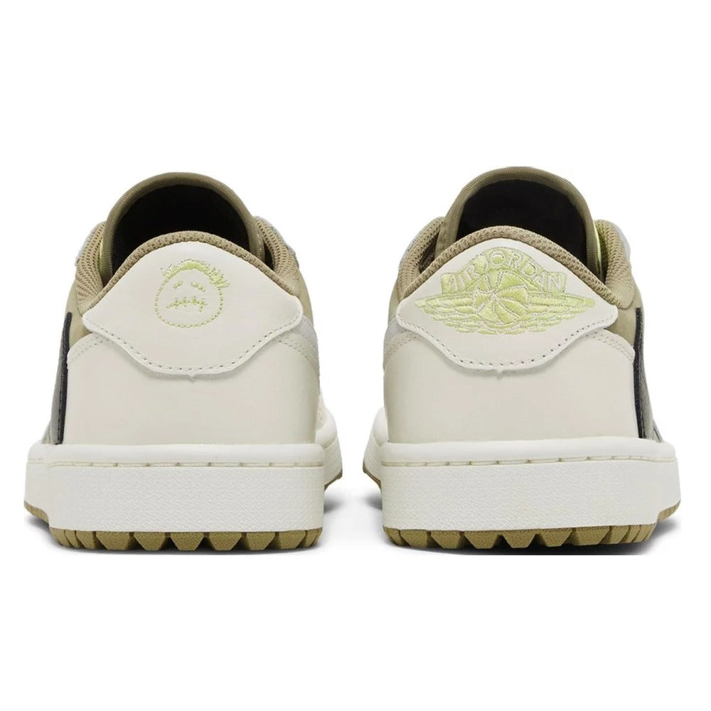 JORDAN 1 RETRO LOW GOLF TRAVIS SCOTT NEUTRAL OLIVE