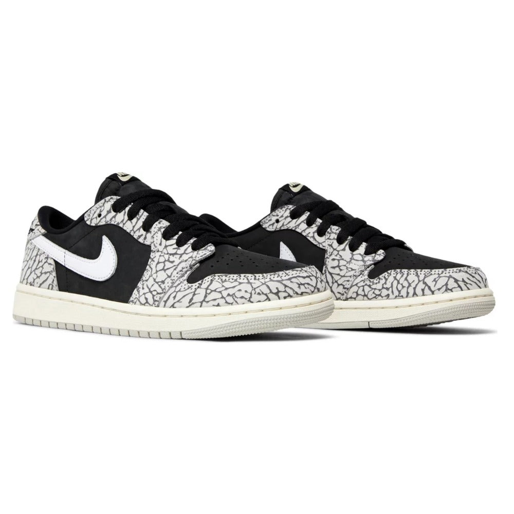 JORDAN 1 RETRO LOW OG BLACK CEMENT