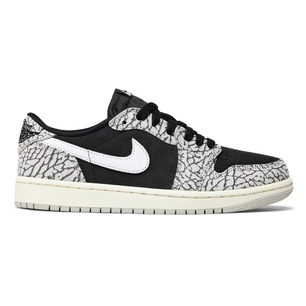 JORDAN 1 RETRO LOW OG BLACK CEMENT