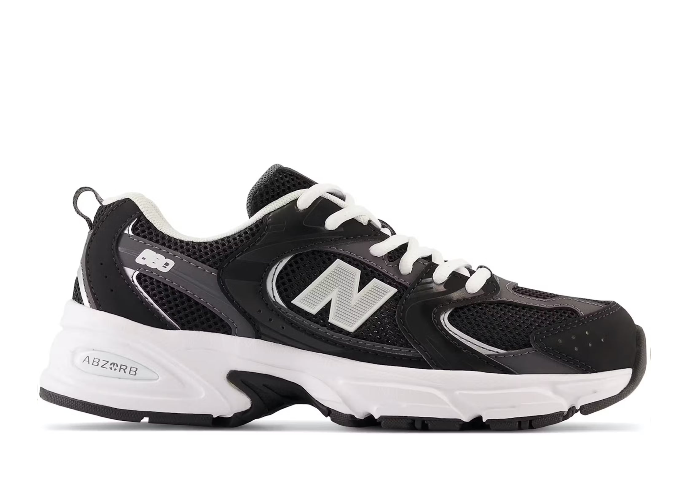 NEW BALANCE 530 CLASSIC BLACK GREY (GS)
