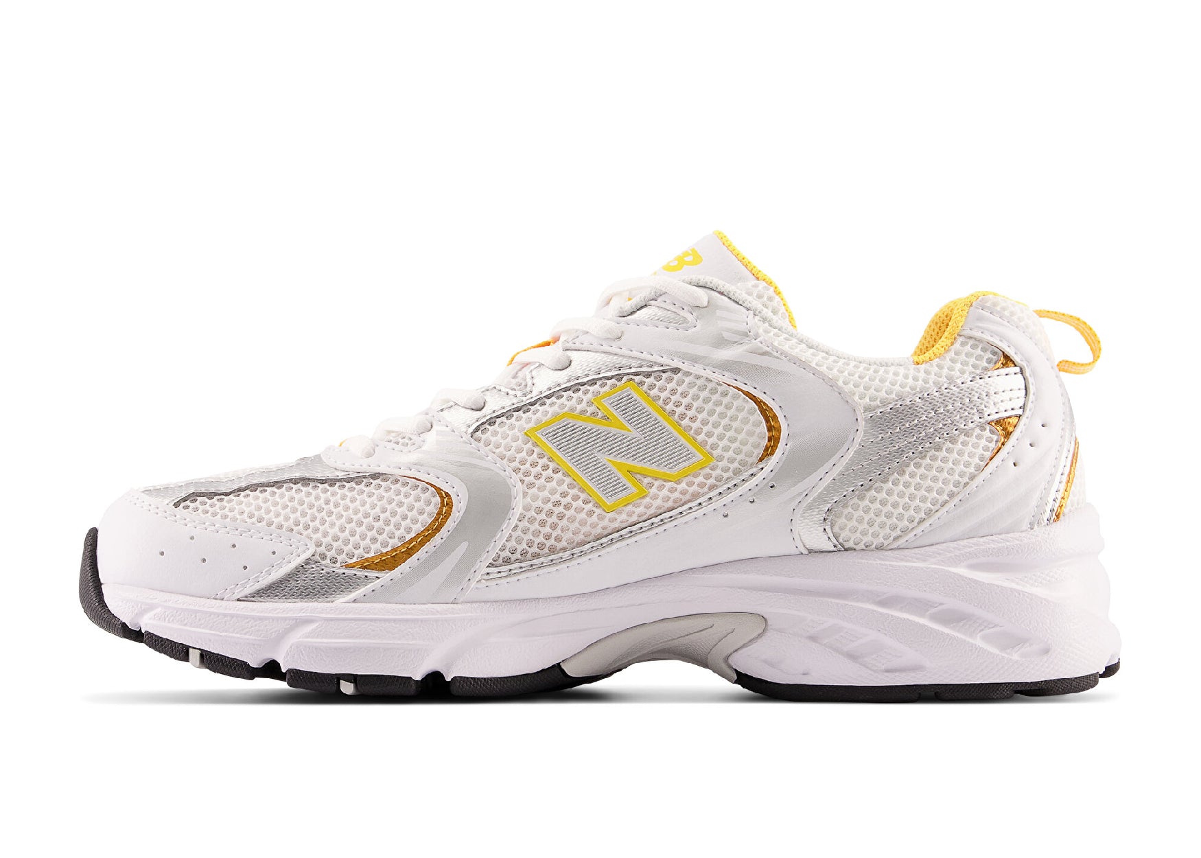 NEW BALANCE 530 WHITE VIBRANT APRICOT SILVER METALLIC