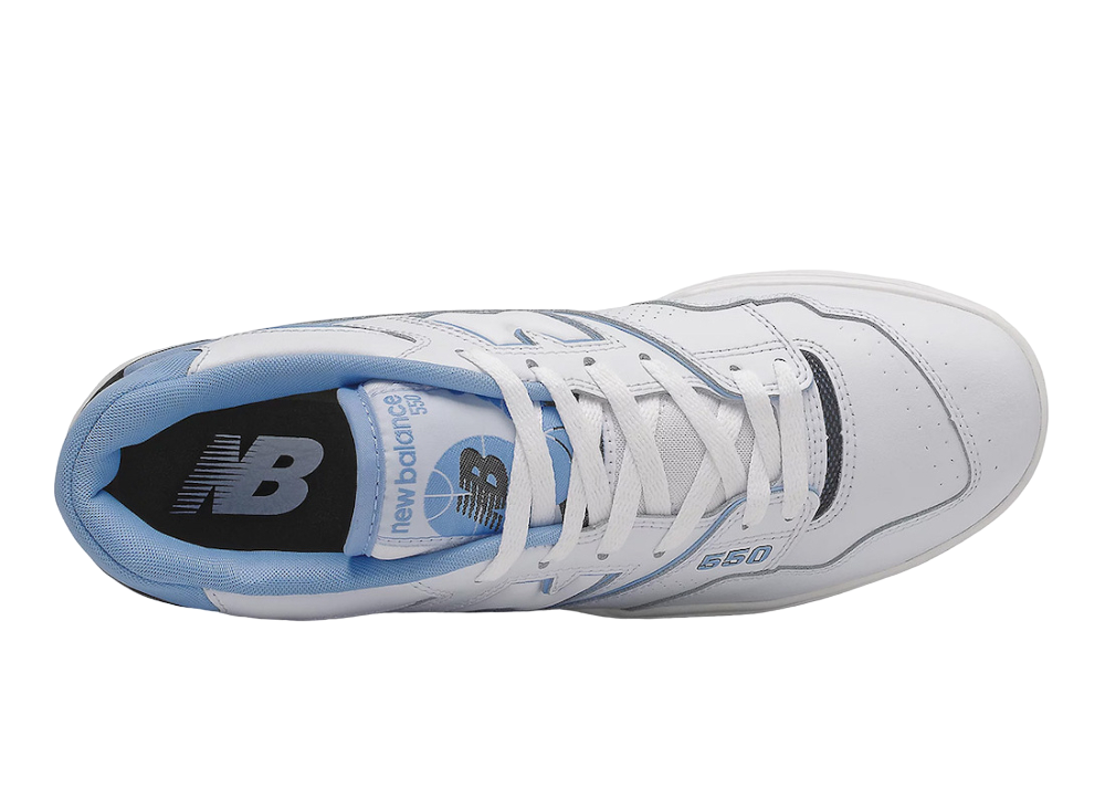 NEW BALANCE 550 UNC WHITE UNIVERSITY BLUE