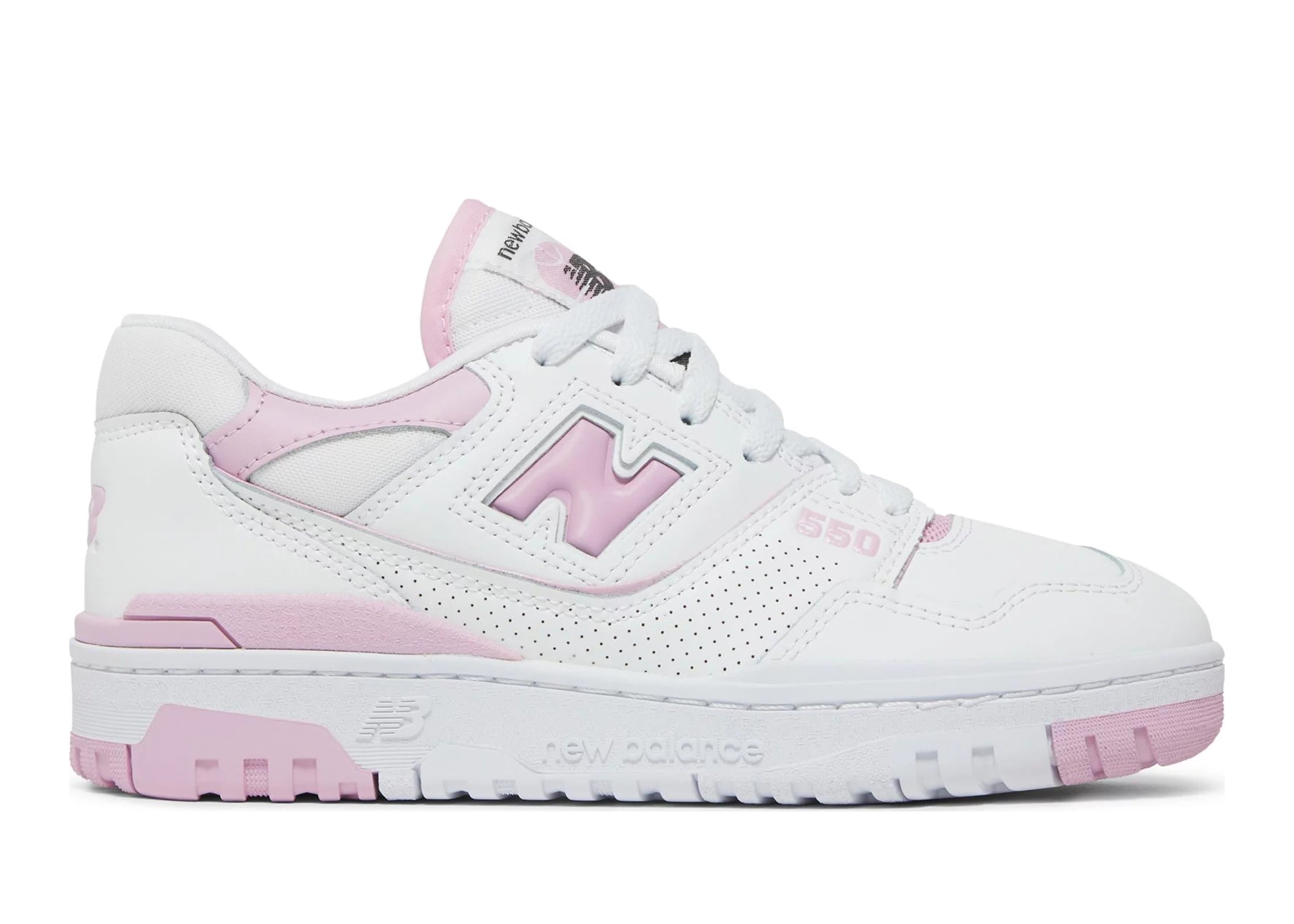 NEW BALANCE 550 WHITE BUBBLEGUM PINK (W)
