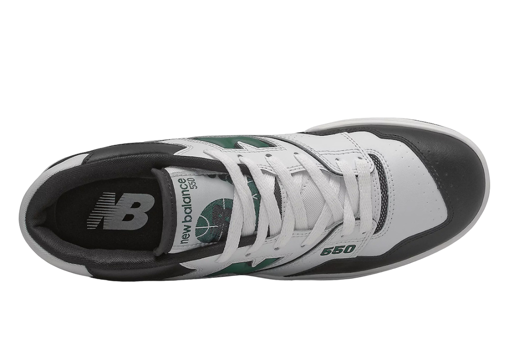 NEW BALANCE 550 WHITE GREEN BLACK