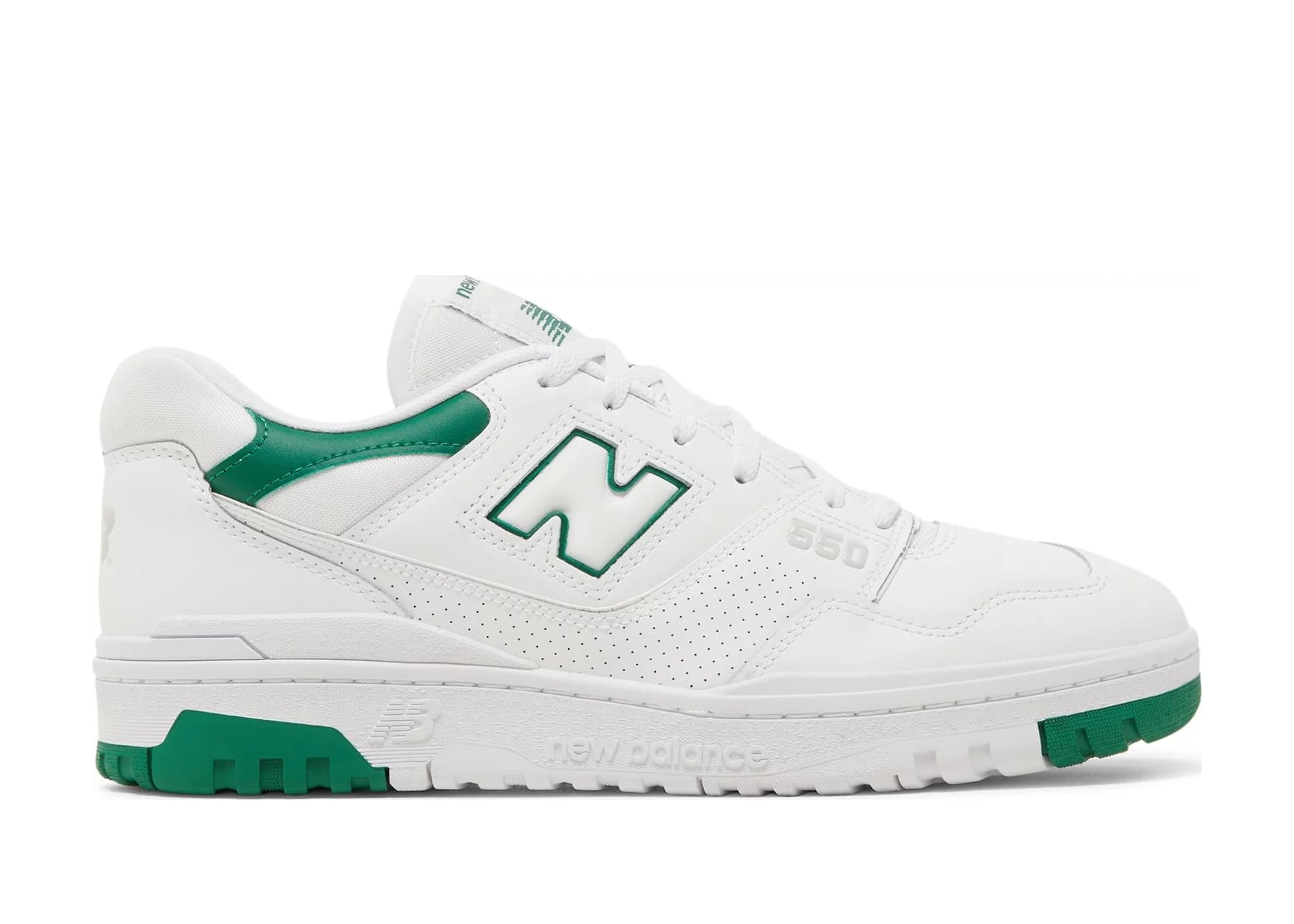 NEW BALANCE 550 WHITE GREEN CREAM