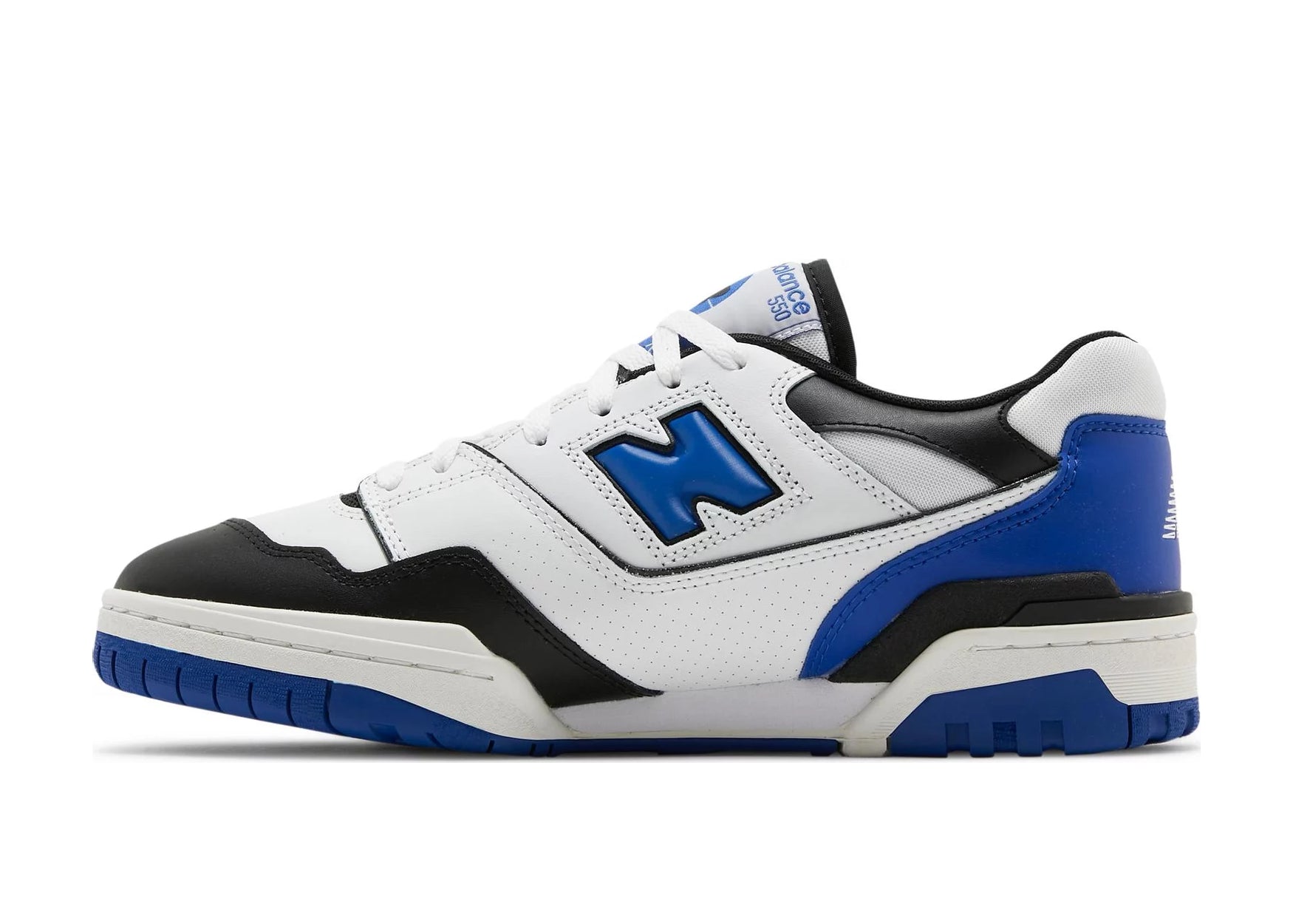 NEW BALANCE 550 WHITE ROYAL BLACK
