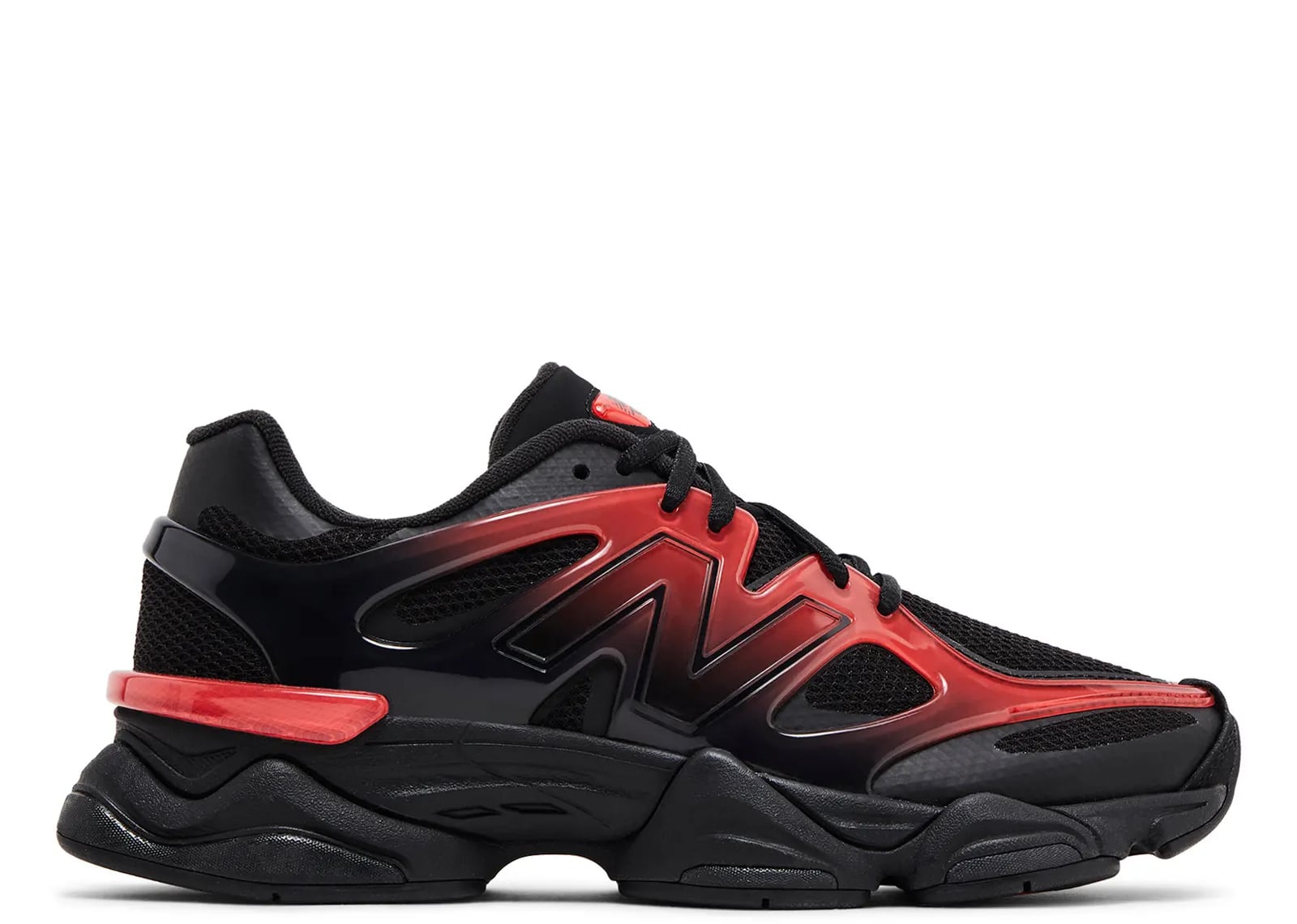 NEW BALANCE 9060 BLACK RED GRADIENT