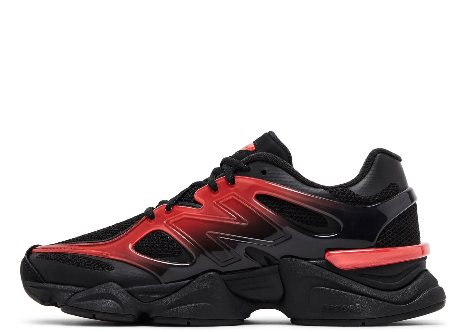 NEW BALANCE 9060 BLACK RED GRADIENT