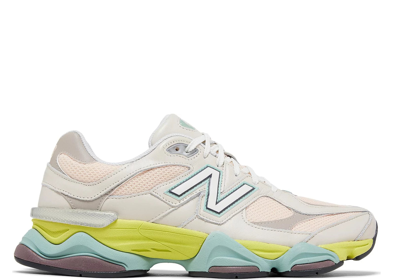 NEW BALANCE 9060 MOONBEAM VINTAGE ROSE LIME