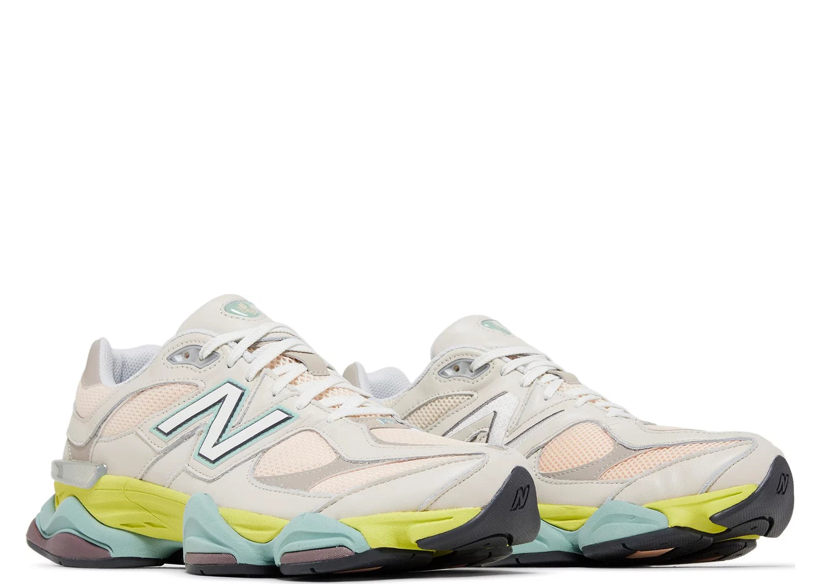 NEW BALANCE 9060 MOONBEAM VINTAGE ROSE LIME