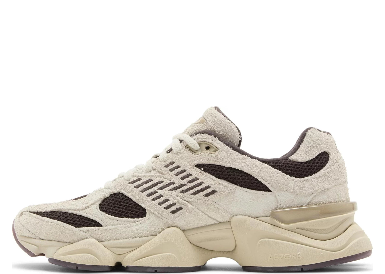 NEW BALANCE 9060 SYDNEY MCLAUGHLIN-LEVRONE LINEN BLACK COFFEE