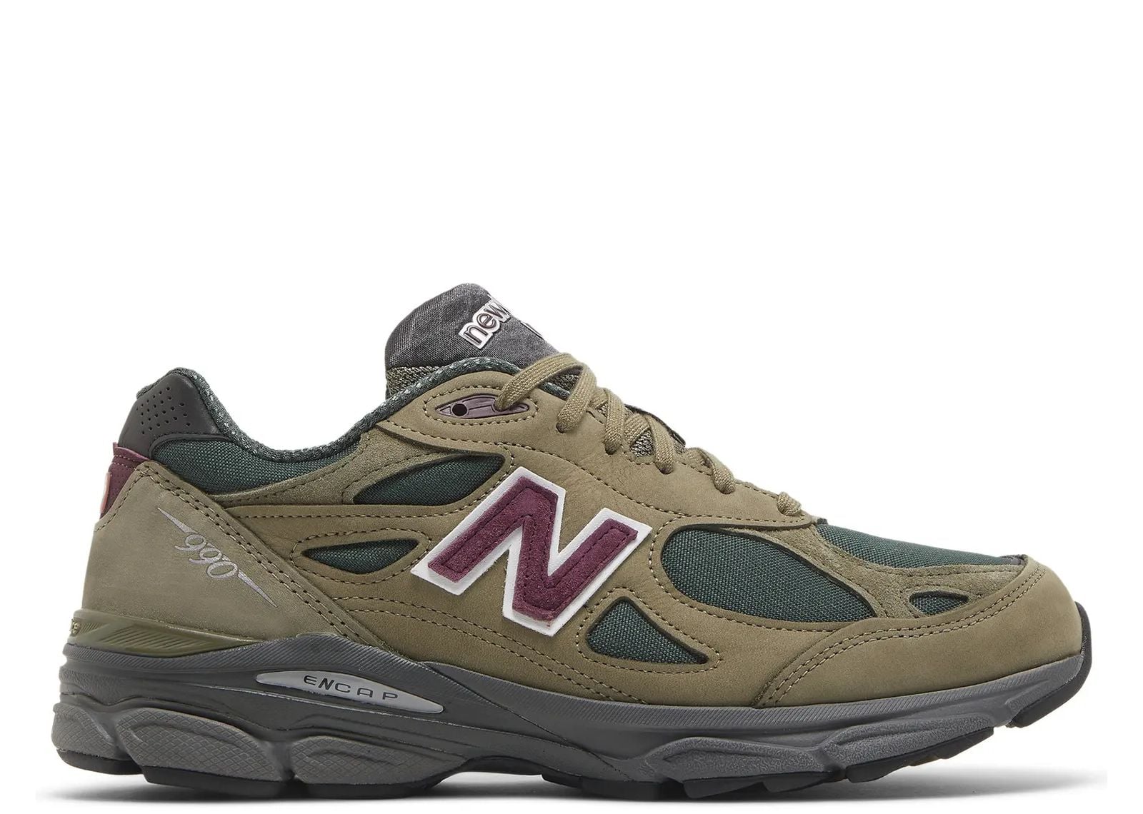 NEW BALANCE 990V3 MIUSA TEDDY SANTIS GREEN PURPLE