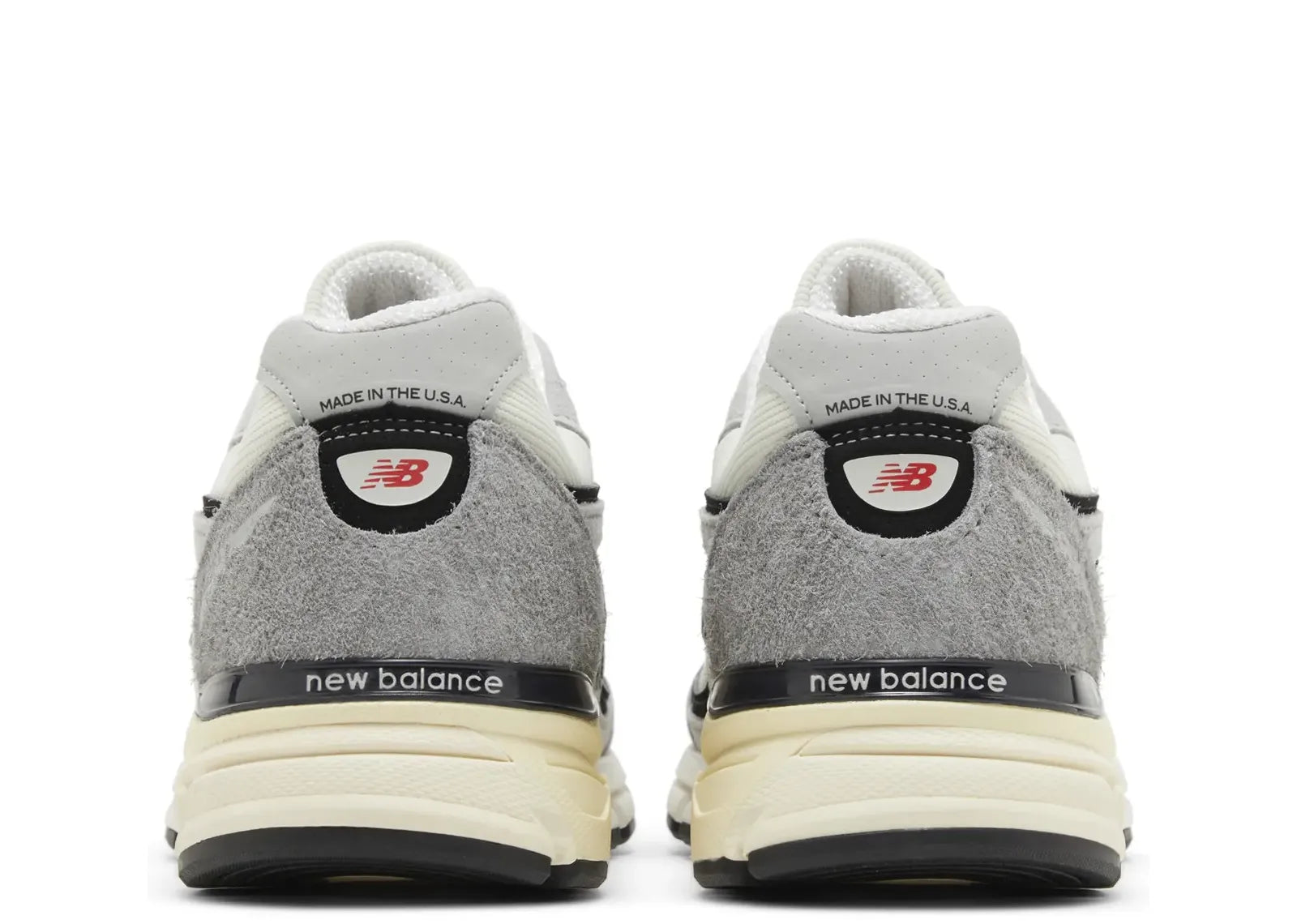 NEW BALANCE 990V4 MIUSA TEDDY SANTIS GREY BLACK CREAM
