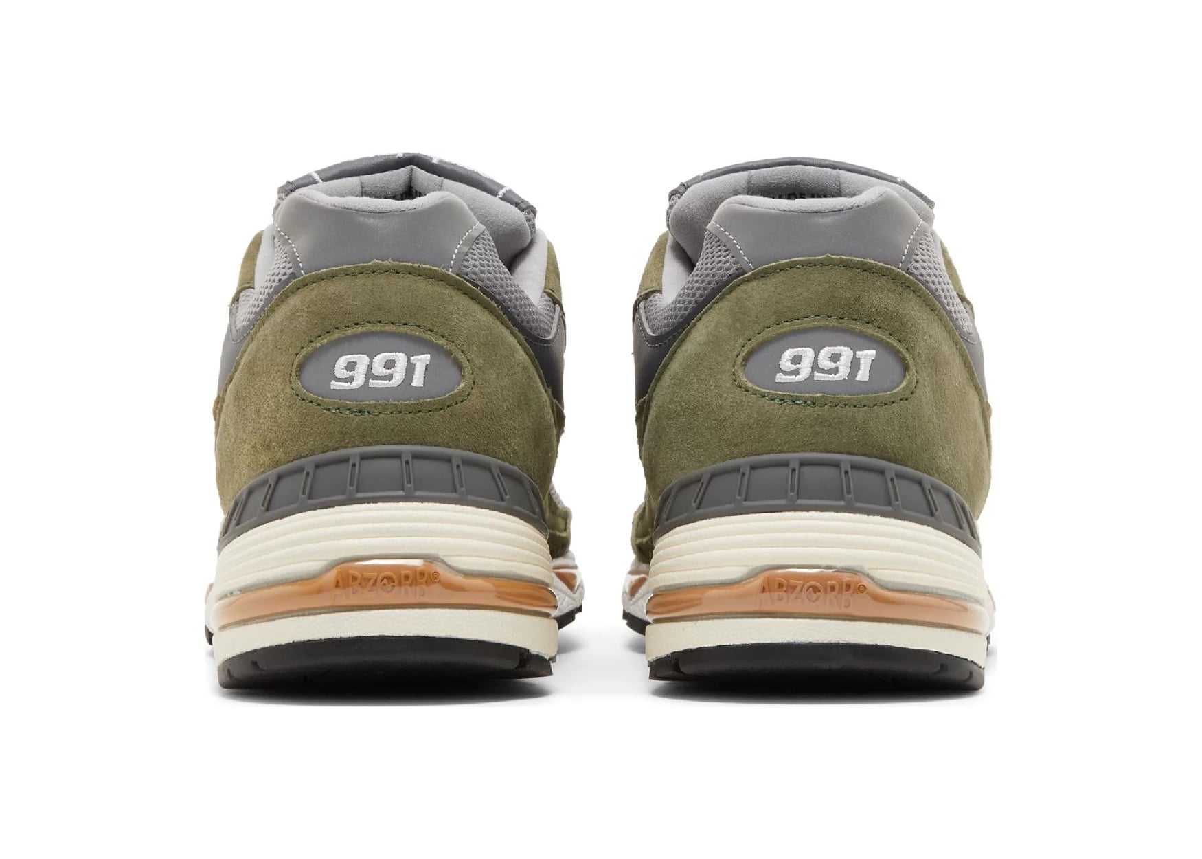 NEW BALANCE 991 MIUK DARK GREEN GREY TAN