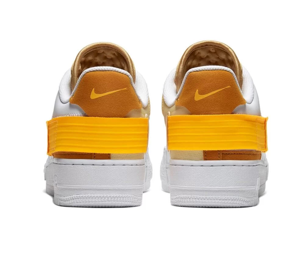 NİKE AIR FORCE 1 TYPE WHITE GOLD