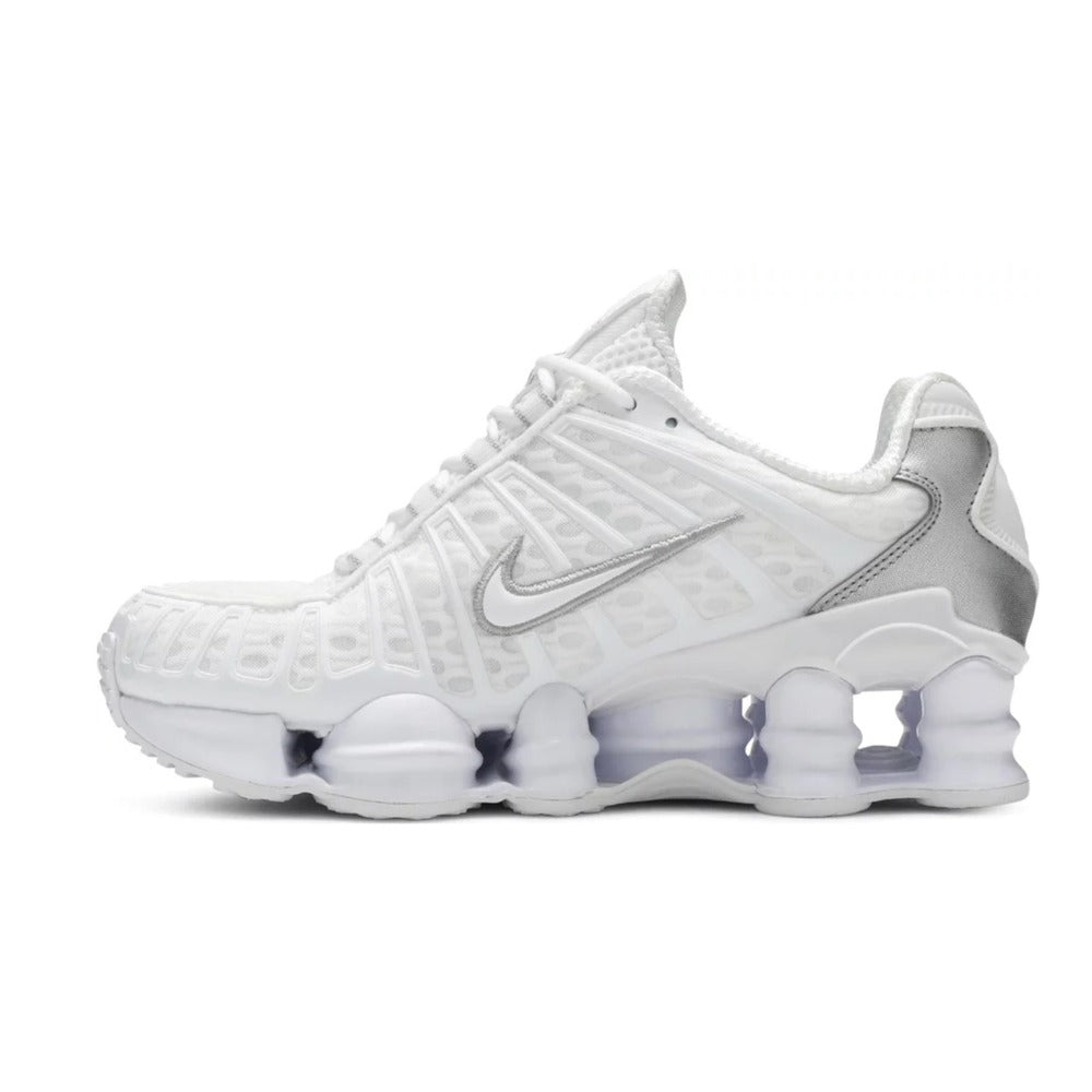 NİKE SHOX TL WHITE METALLIC SILVER