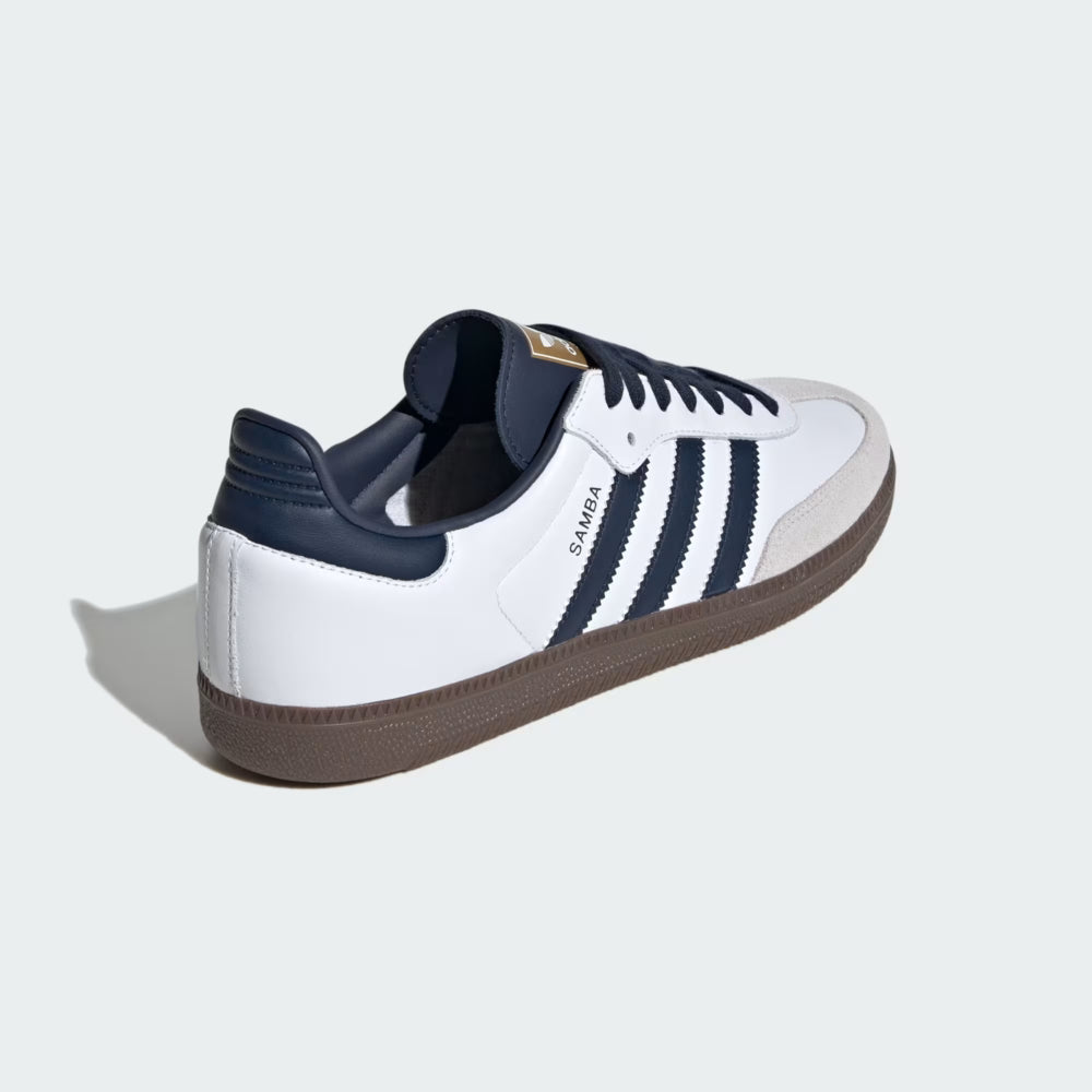 ADIDAS SAMBA OG CLOUD WHITE/COLLEGIATE NAVY