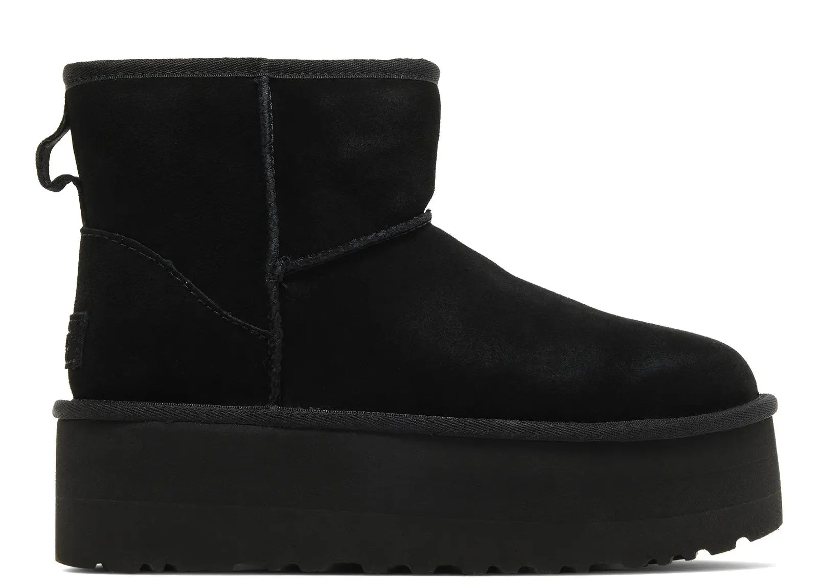 UGG CLASSIC MINI PLATFORM BOOT BLACK (W)
