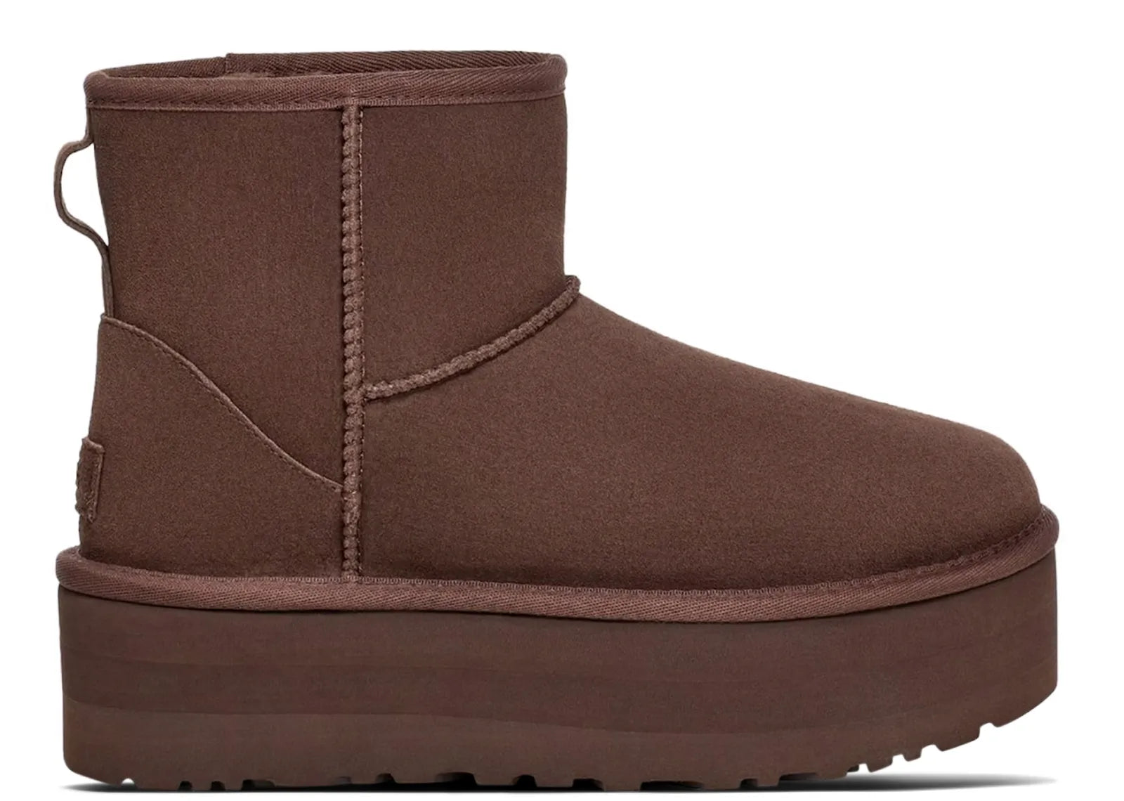 UGG CLASSIC MINI PLATFORM BURNT CEDAR (W)