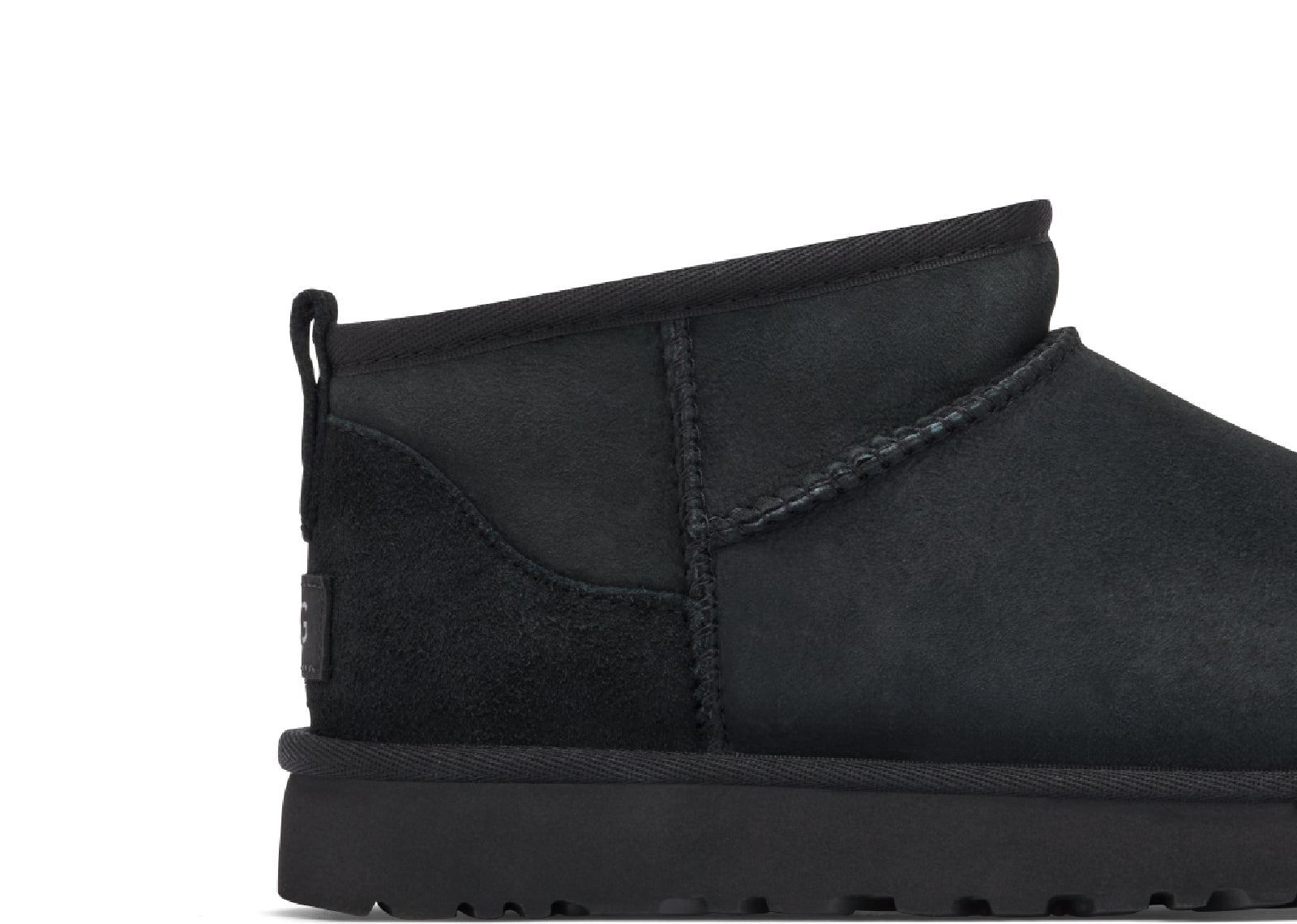 UGG CLASSIC ULTRA MINI BOOT BLACK (W)