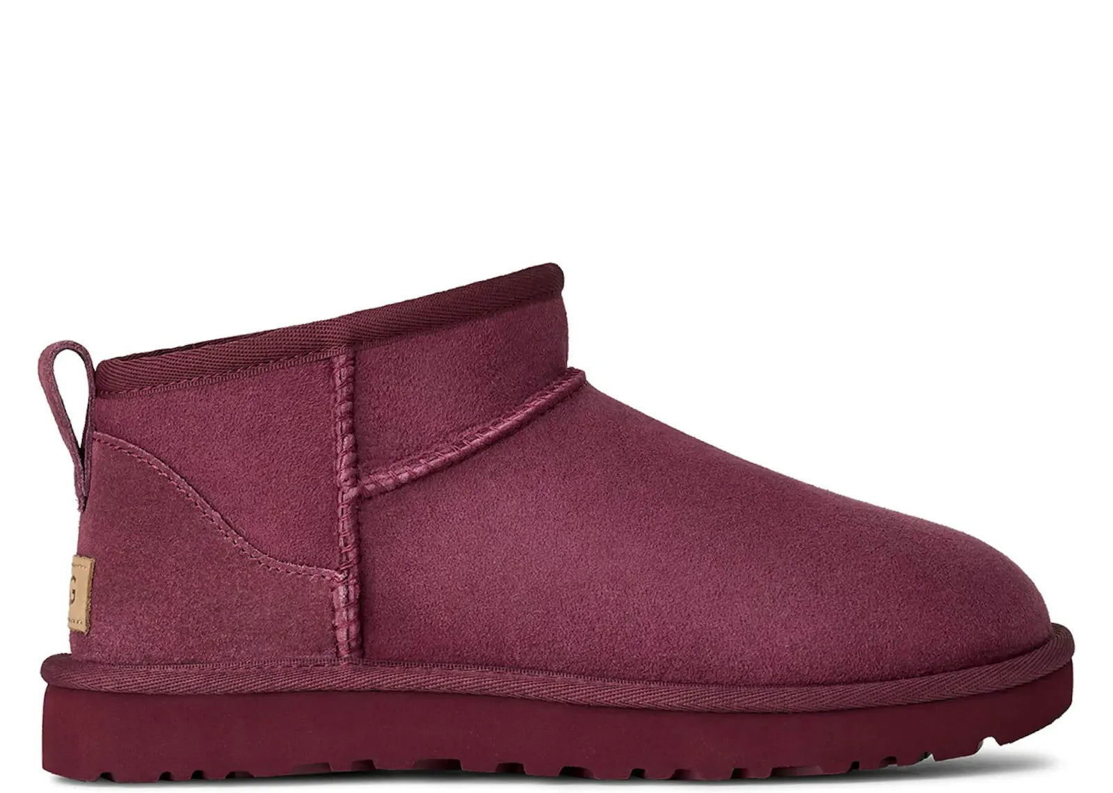 UGG CLASSIC ULTRA MINI BOOT BURNT MAGENTA (W)