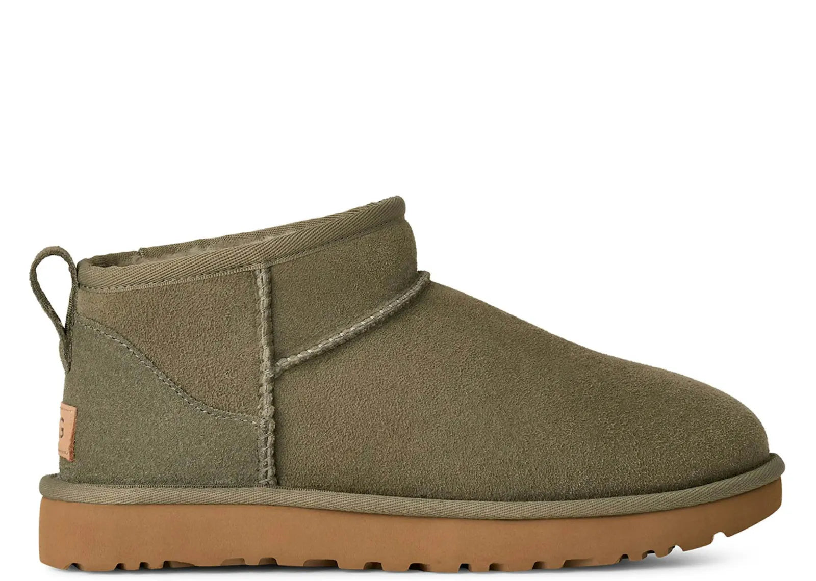 UGG CLASSIC ULTRA MINI BOOT MOSS GREEN AMPHORA (W)