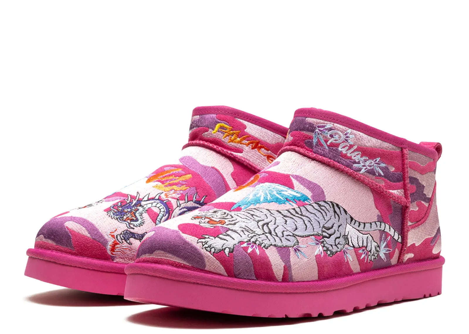UGG CLASSIC ULTRA MINI BOOT PALACE PINK CAMO