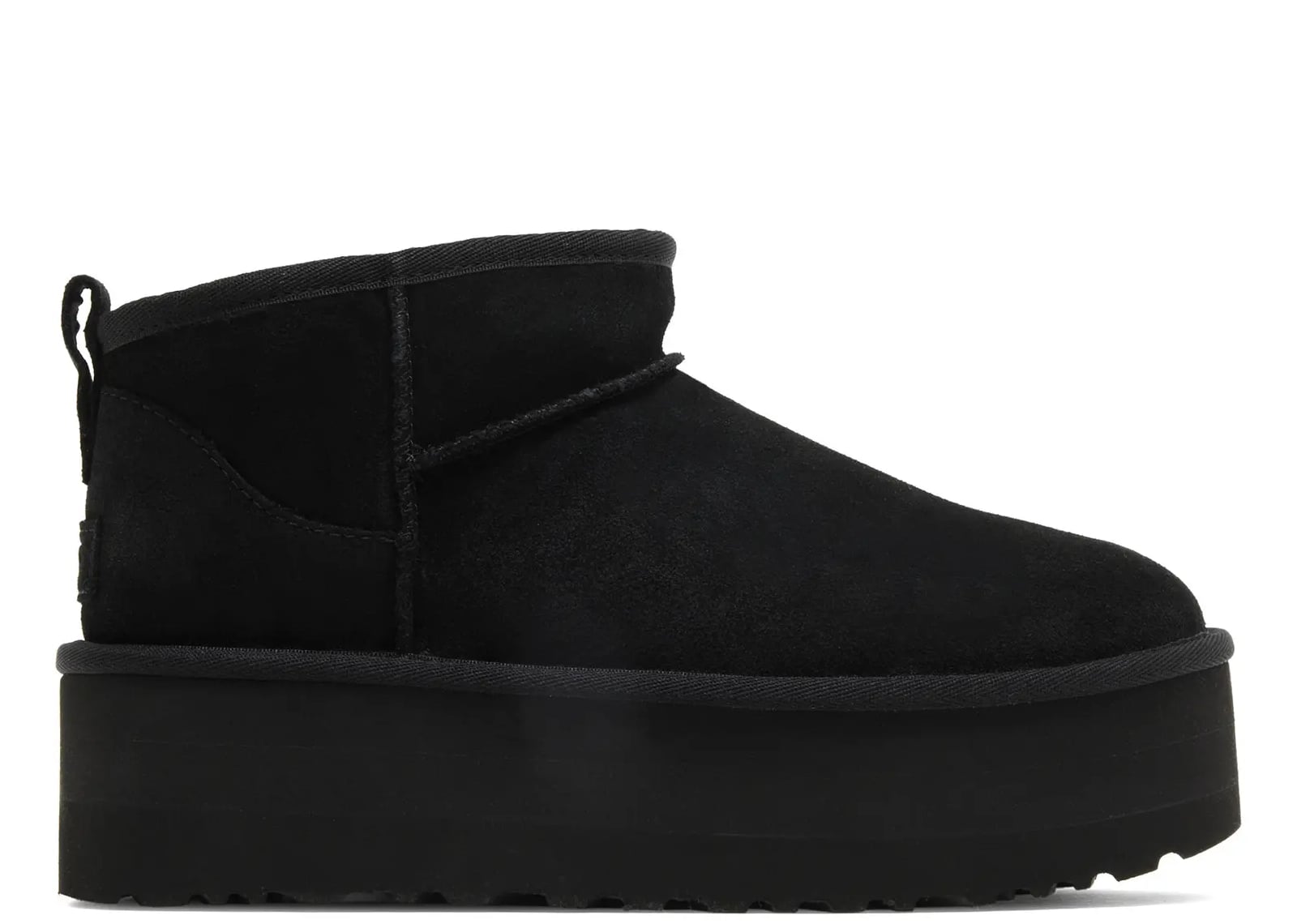 UGG CLASSIC ULTRA MINI PLATFORM BOOT BLACK (W)