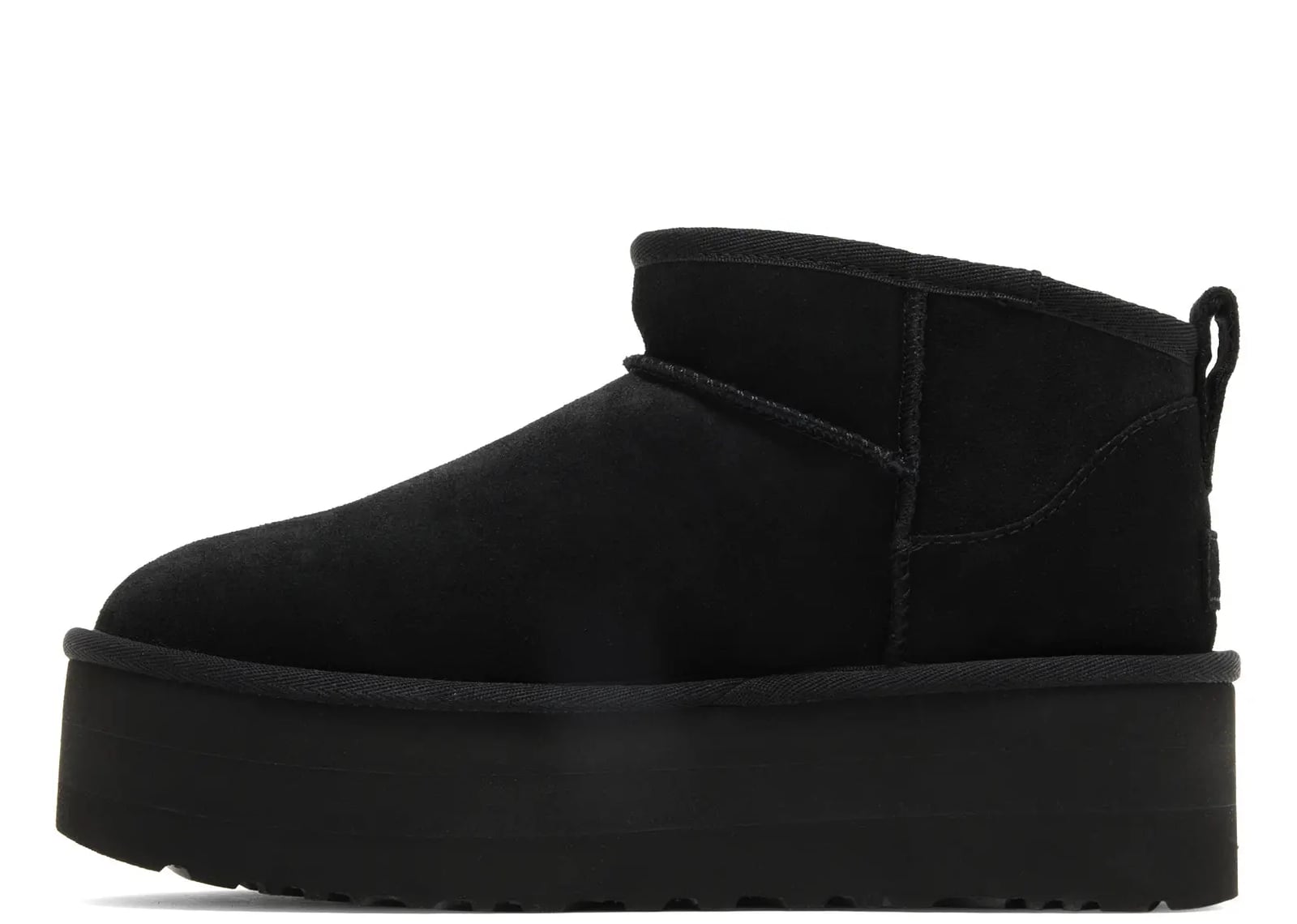 UGG CLASSIC ULTRA MINI PLATFORM BOOT BLACK (W)