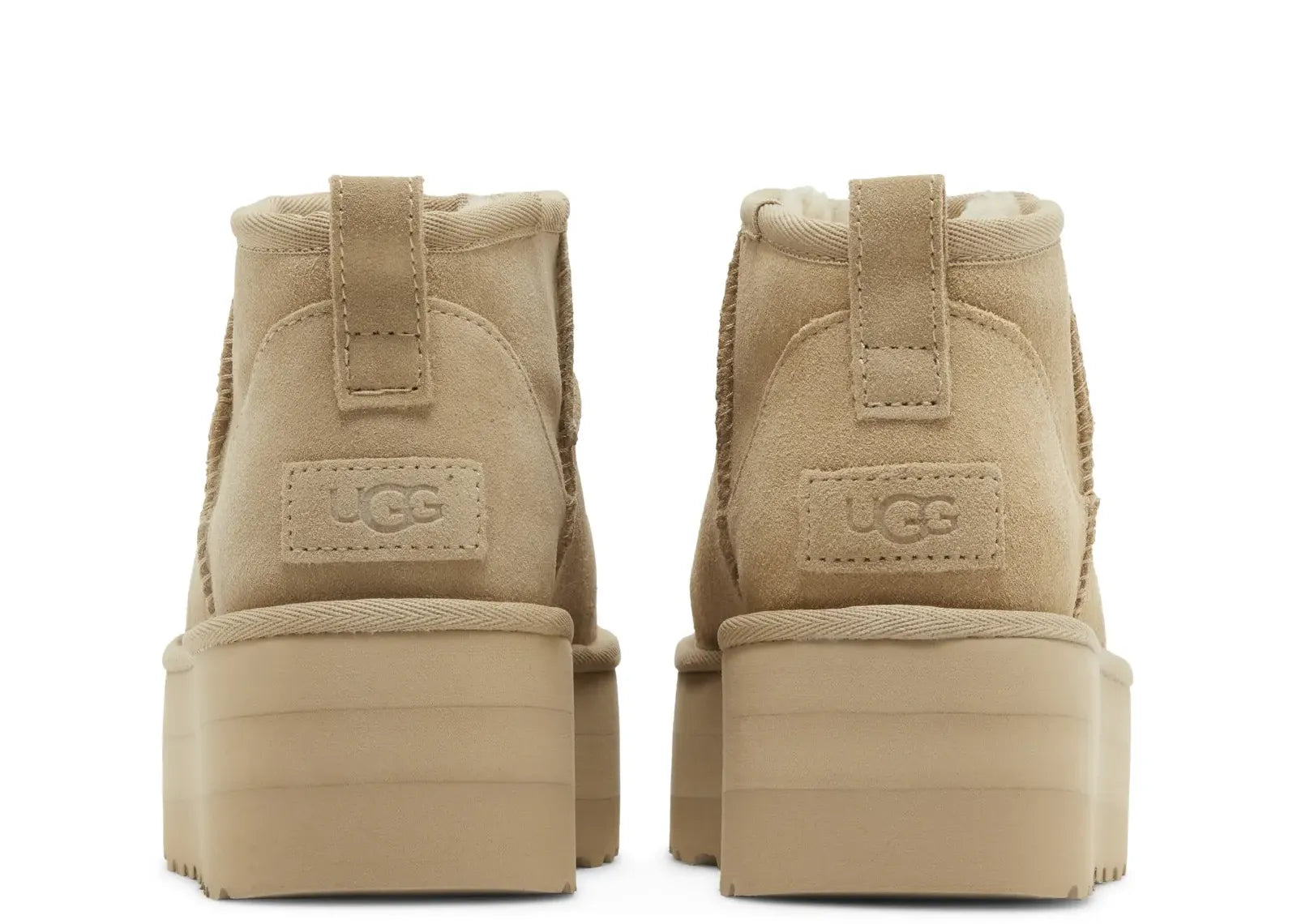 UGG CLASSIC ULTRA MINI PLATFORM BOOT MUSTARD SEED (W)