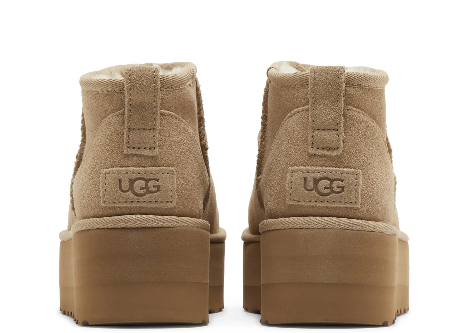 UGG CLASSIC ULTRA MINI PLATFORM BOOT SAND (W)