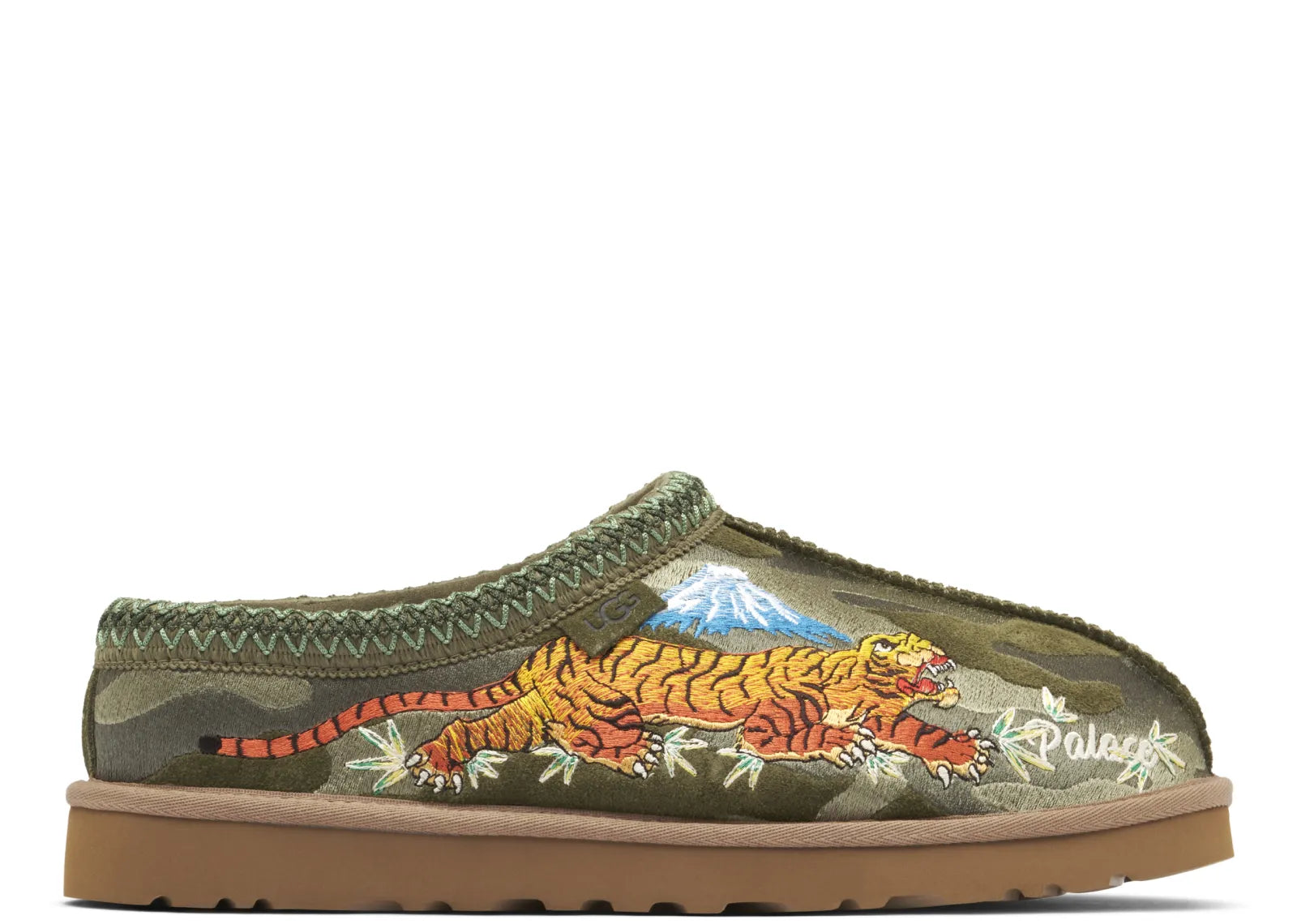 UGG TASMAN SLIPPER PALACE BURNT OLIVE CAMO