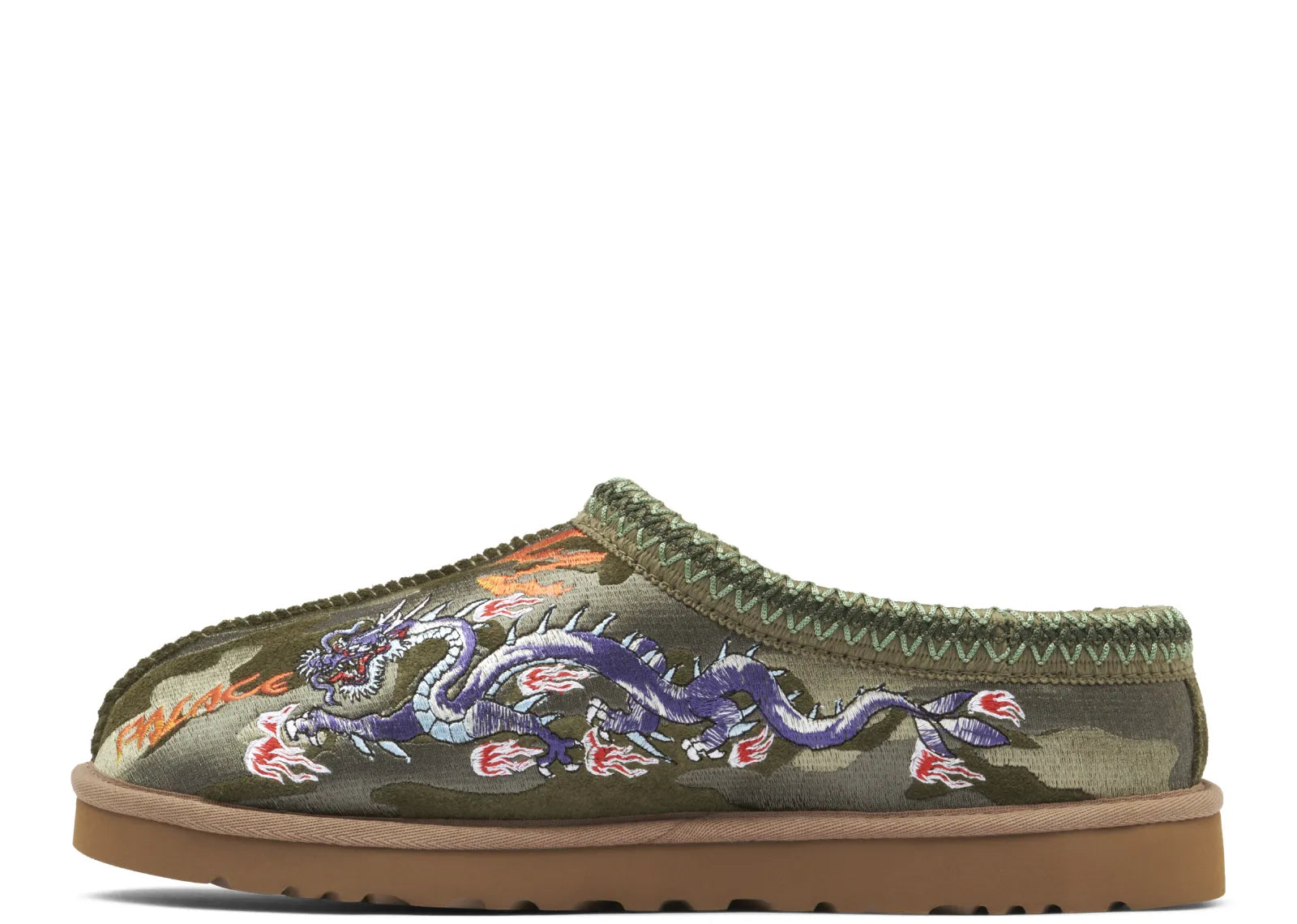 UGG TASMAN SLIPPER PALACE BURNT OLIVE CAMO