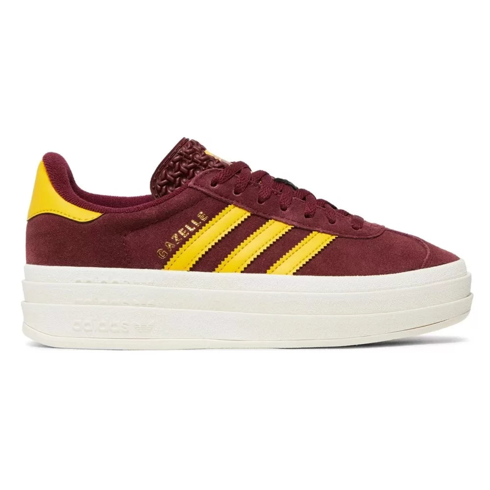 ADIDAS GAZELLE BOLD SHADOW RED BOLD GOLD