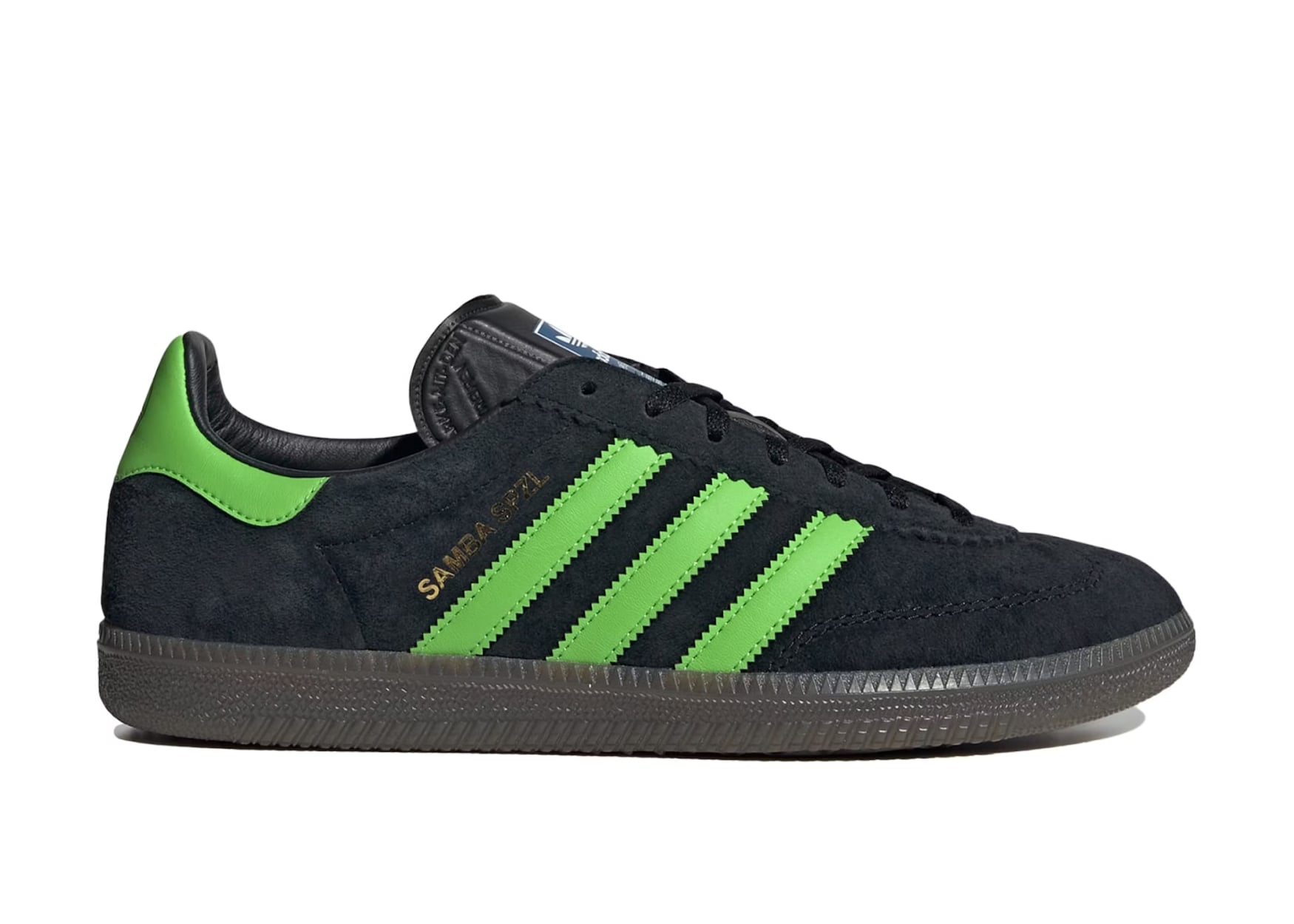 ADIDAS SAMBA DECO SPZL BLACK LUCID LIME