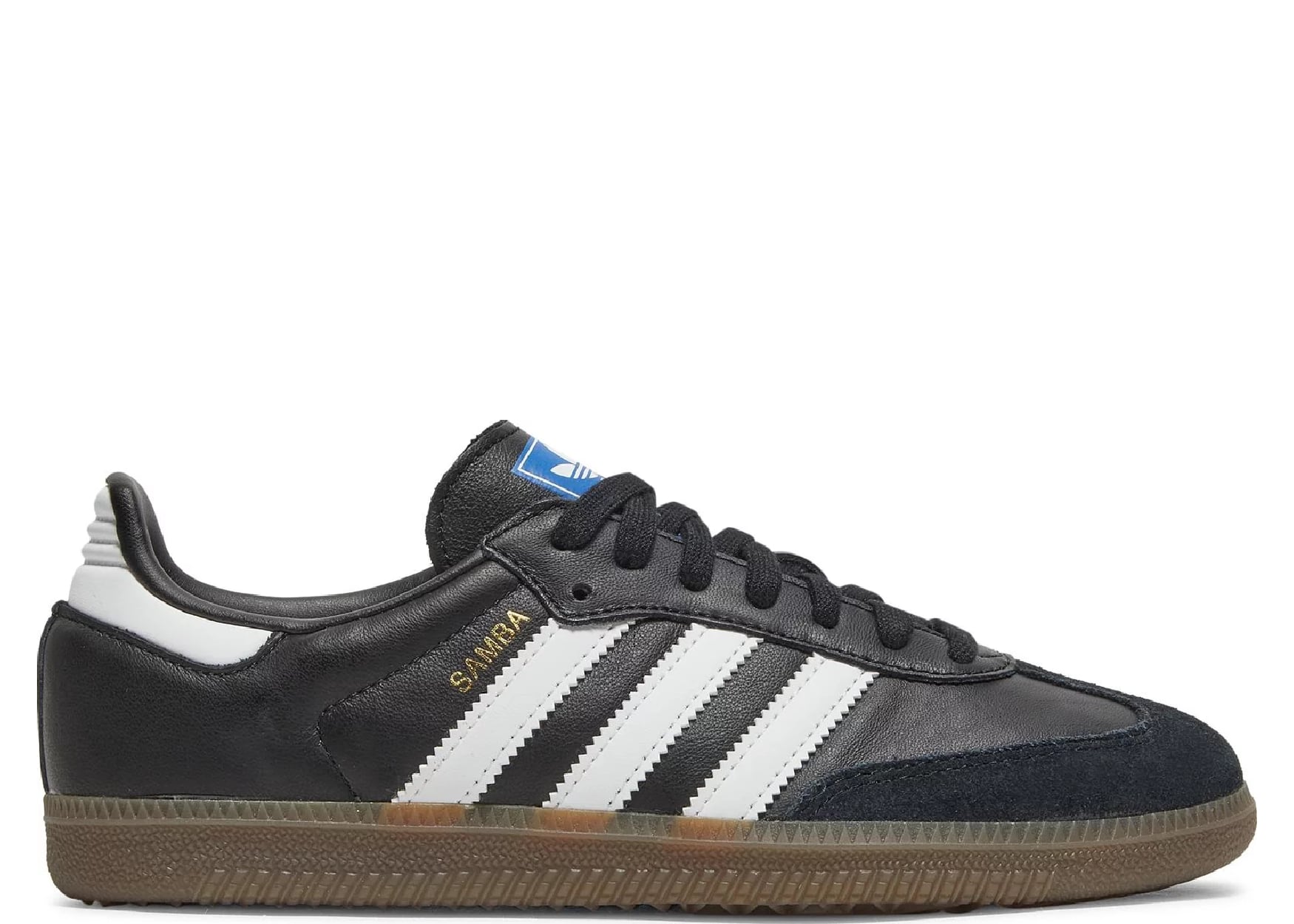ADIDAS SAMBA OG BLACK WHITE GUM