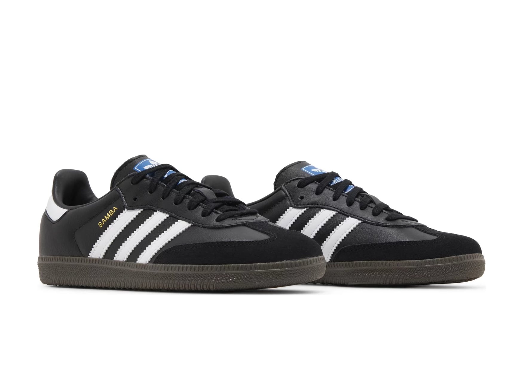 ADIDAS SAMBA OG BLACK WHITE GUM (GS)
