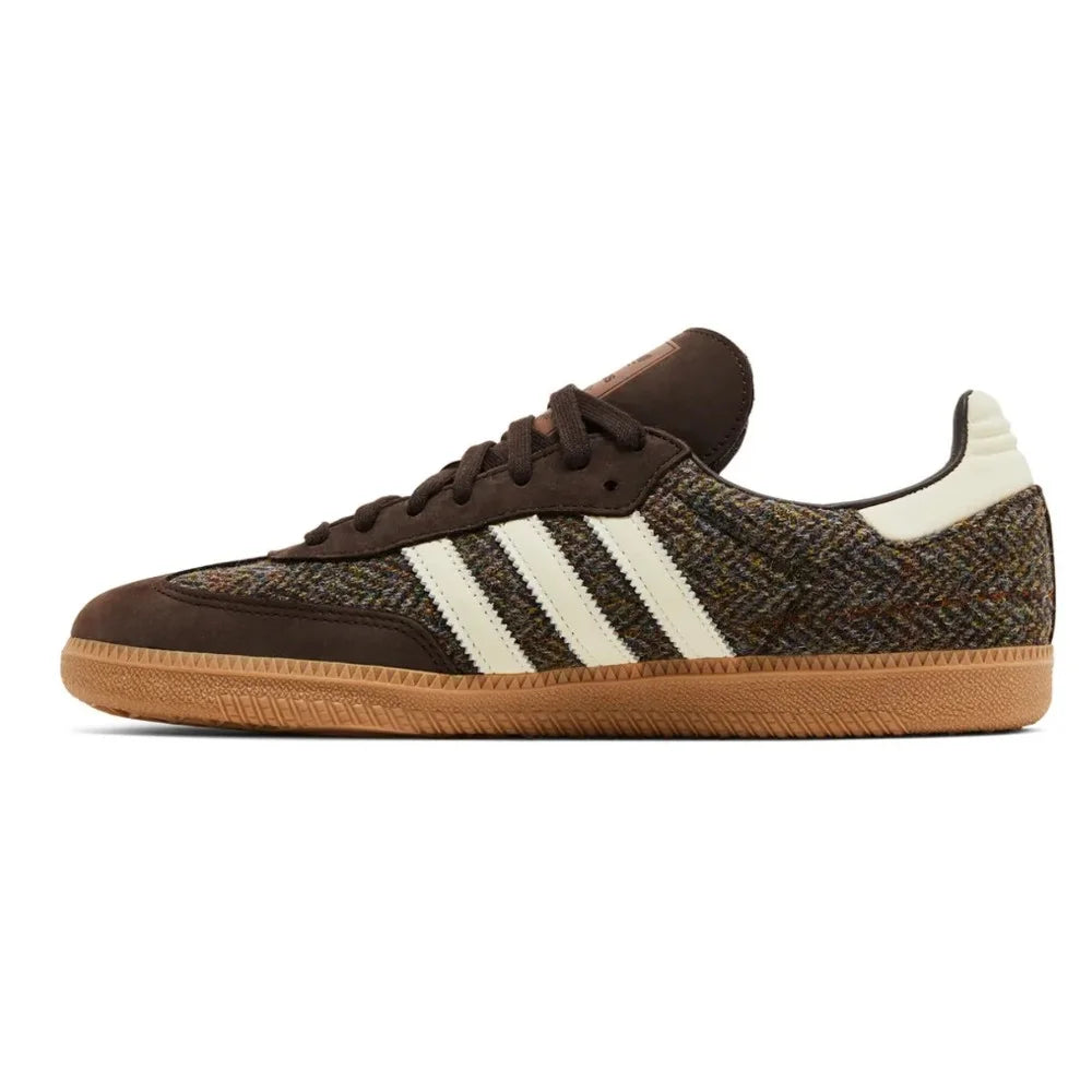 ADIDAS SAMBA OG DARK BROWN TWEED