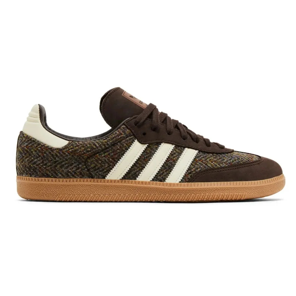 ADIDAS SAMBA OG DARK BROWN TWEED